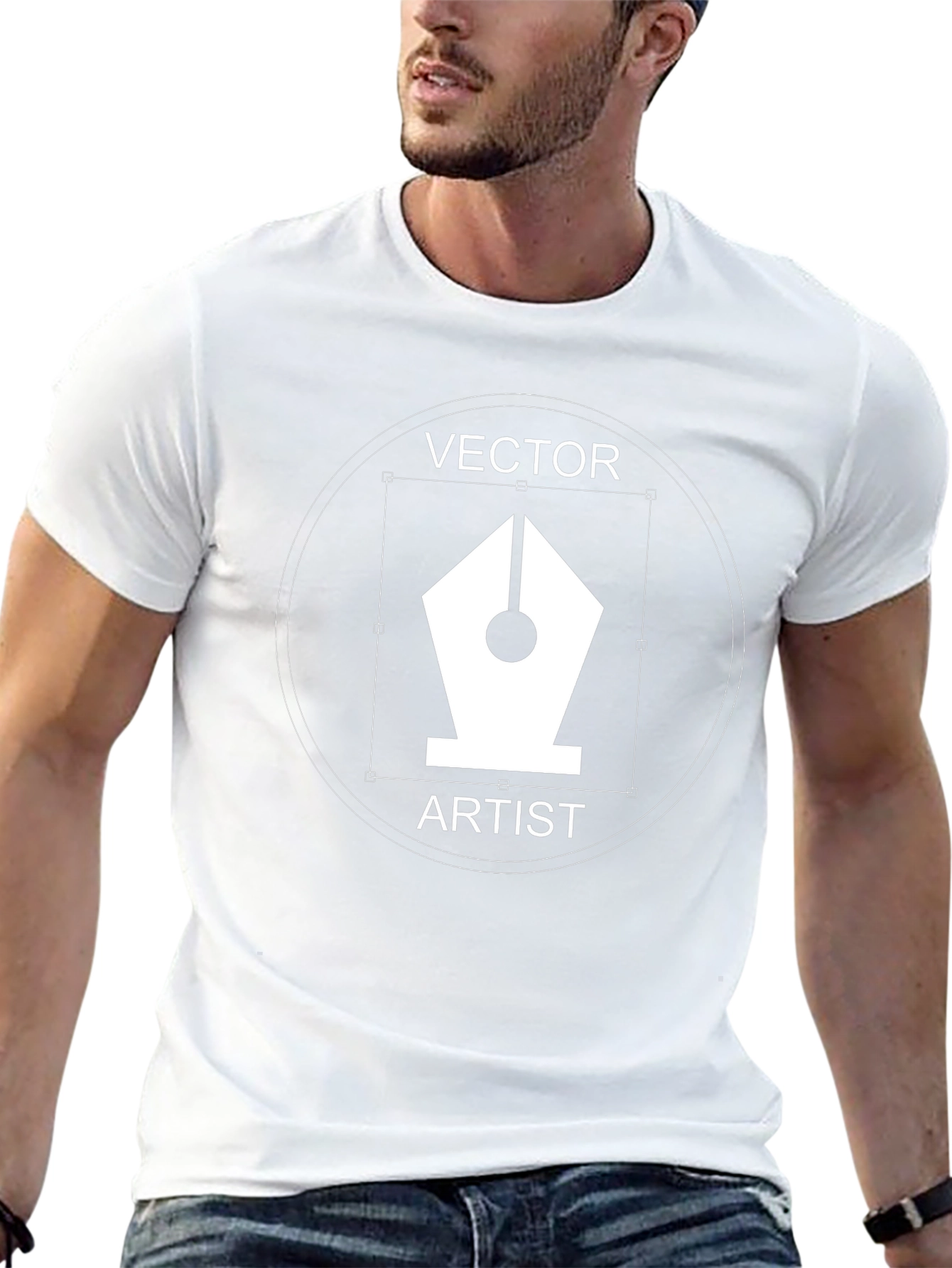 Vector Artist Black T-Shirt