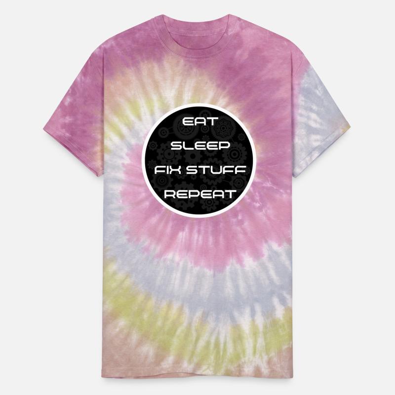 eat sleep fix stuff repeat, funny gear mechanics