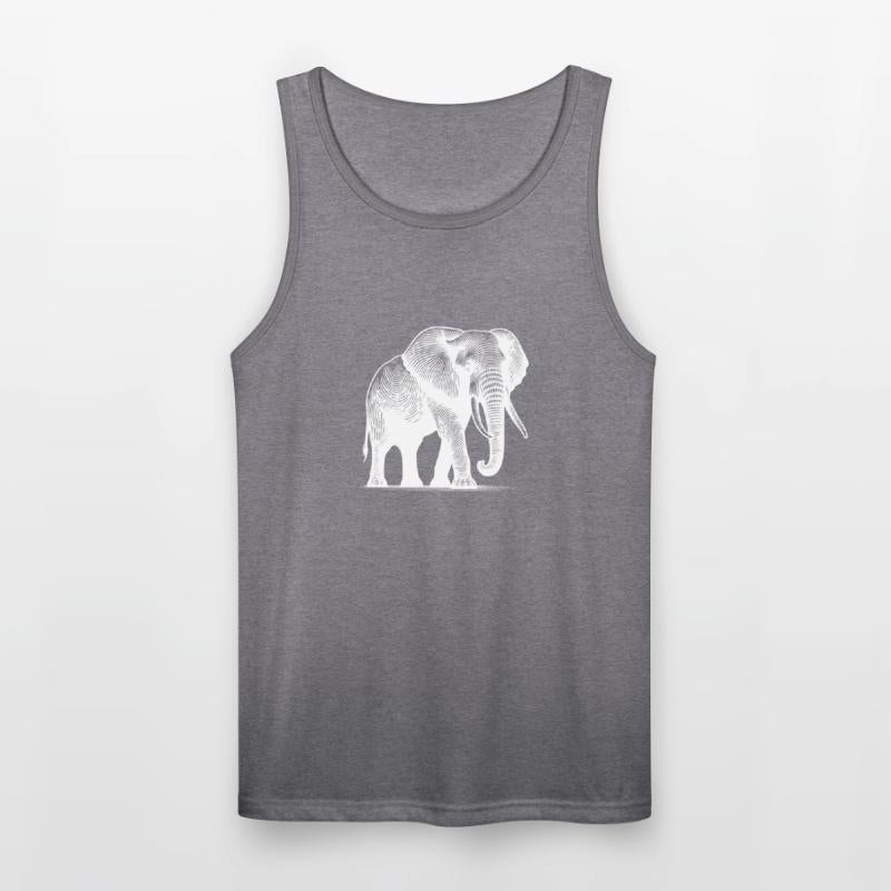 Elephant - Large Safari Trunked Animal With Tusks