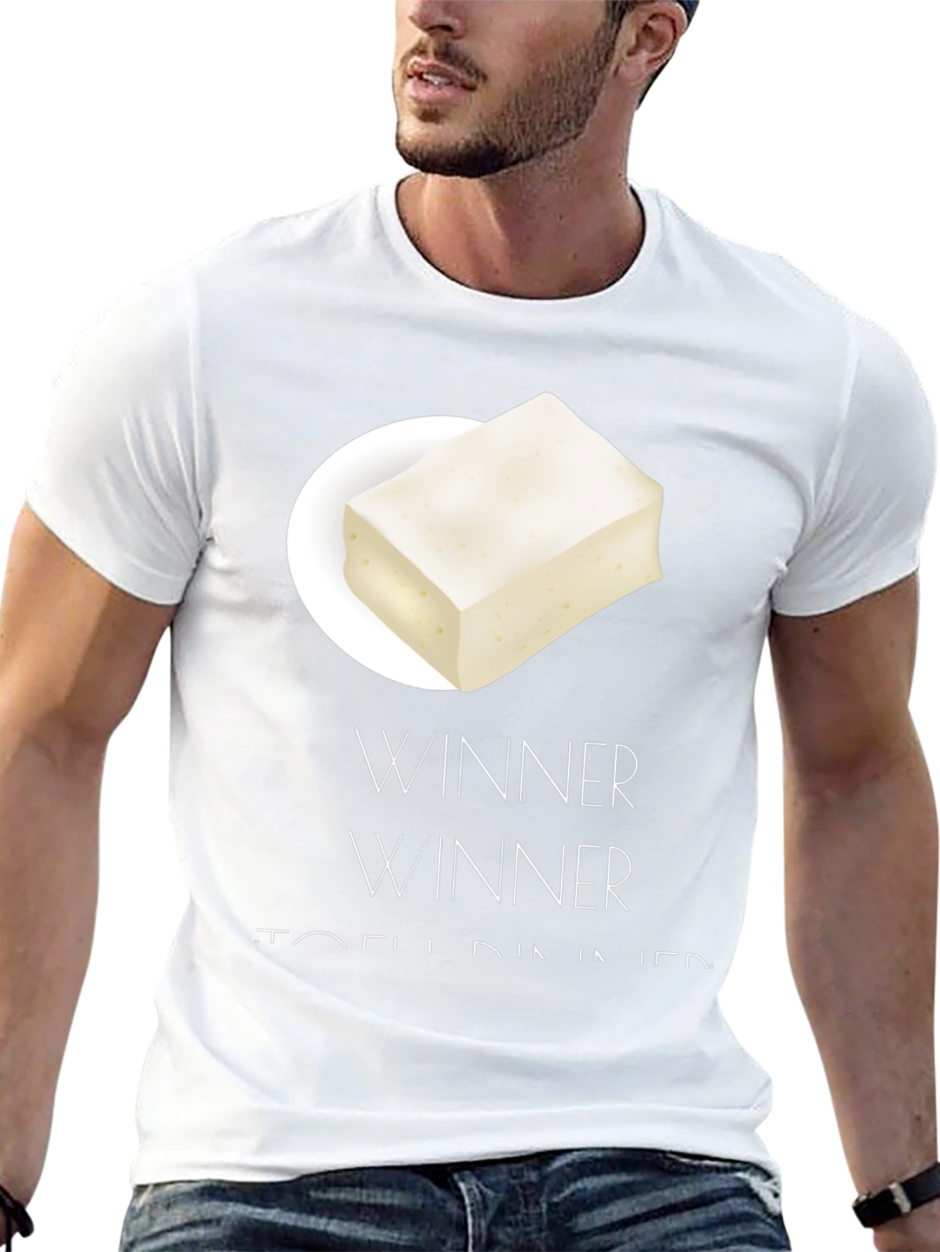 Winner Tofu Dinner Graphic T-Shirt