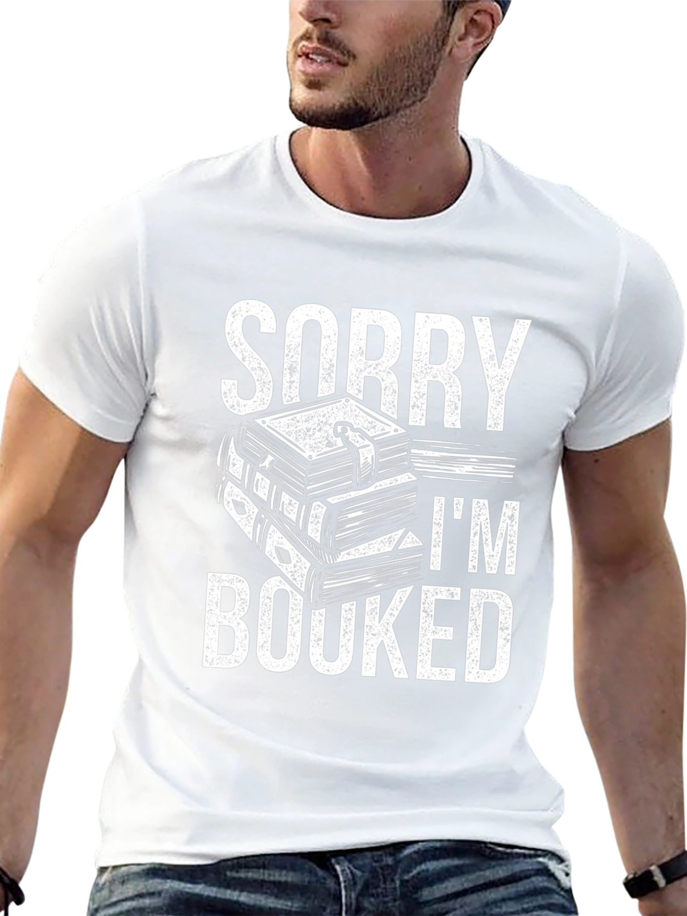Sorry Im Booked T-Shirt - Reading Lover Gift