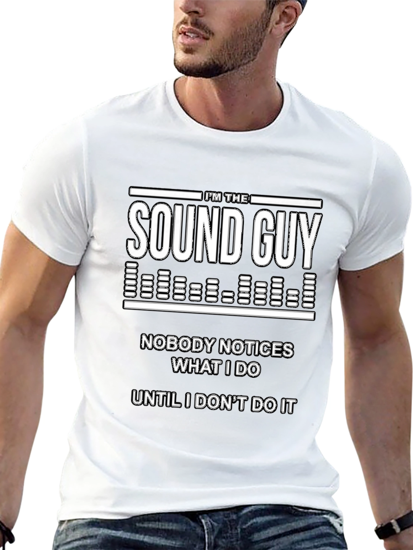 Im The Sound Guy Funny Graphic Tee
