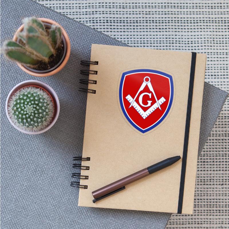 Freemason Shield Square and Compasses