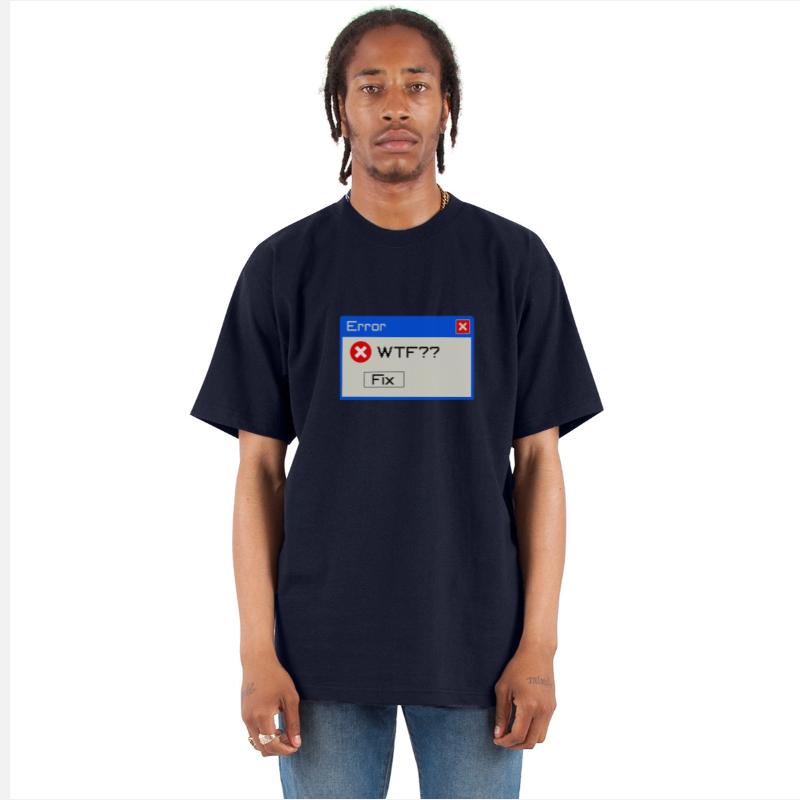 Funny Windows XP Error – WTF Pop-Up Meme Design