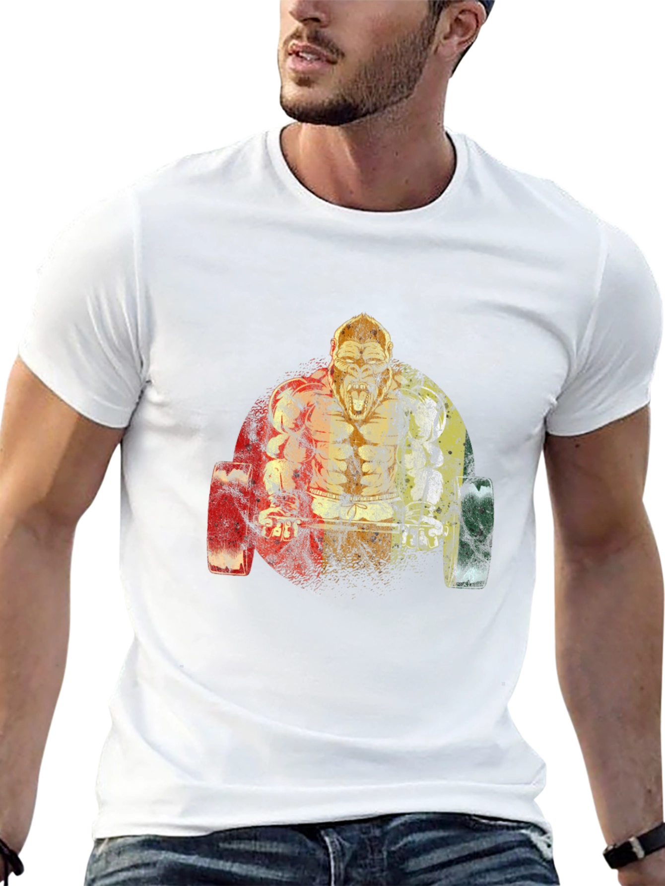Gorilla Barbell Graphic Tee - Black
