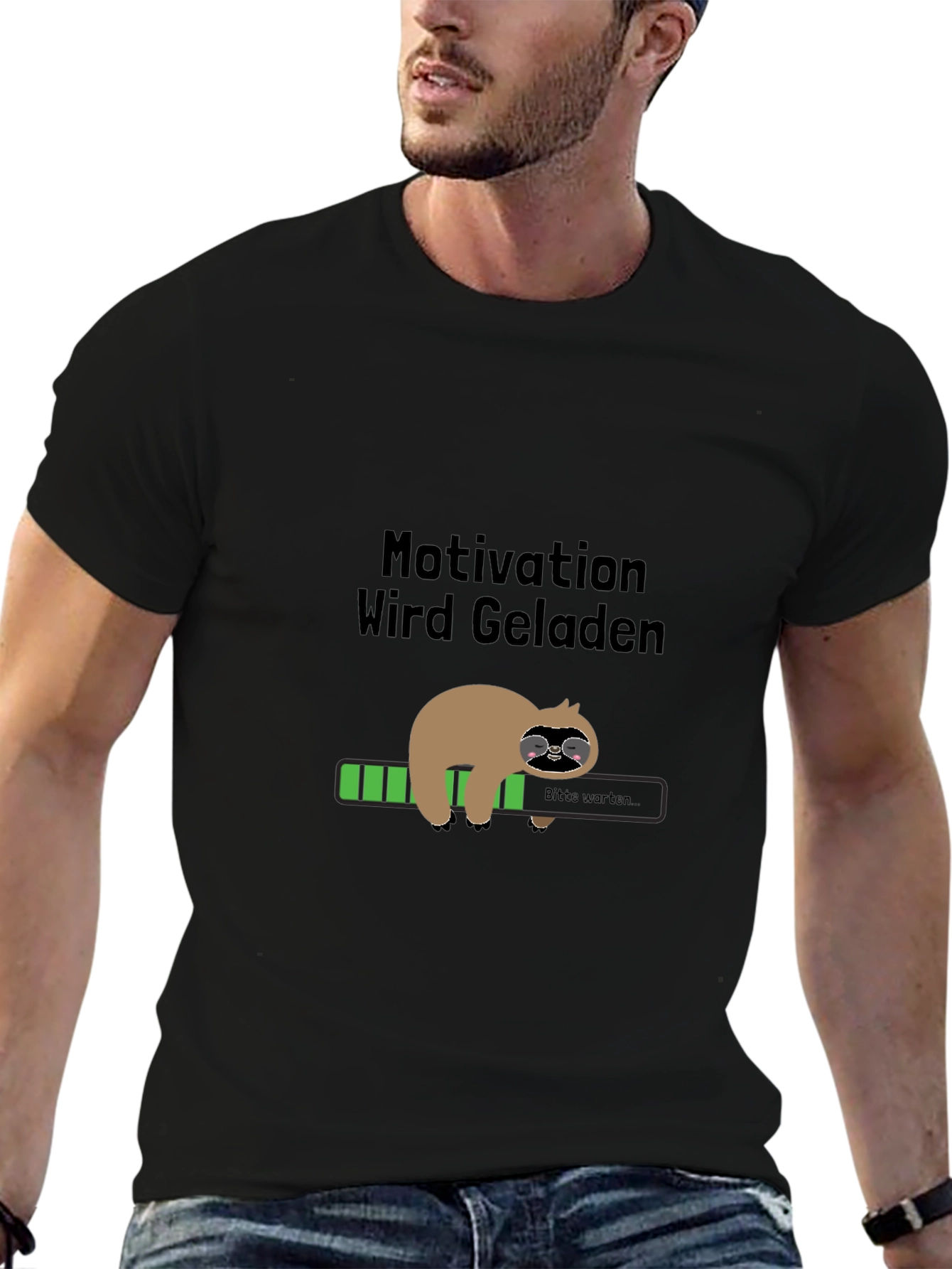 Motivation Loading Sloth Tee - Unisex