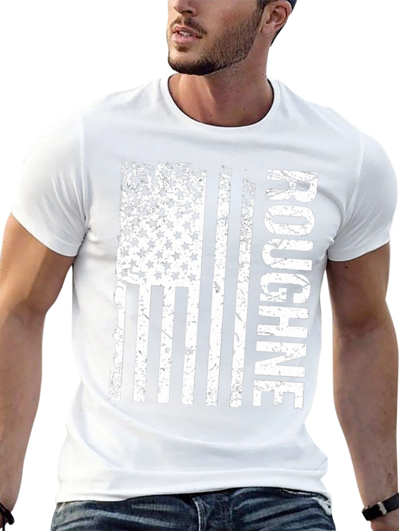 Rough One Flag Graphic T-Shirt