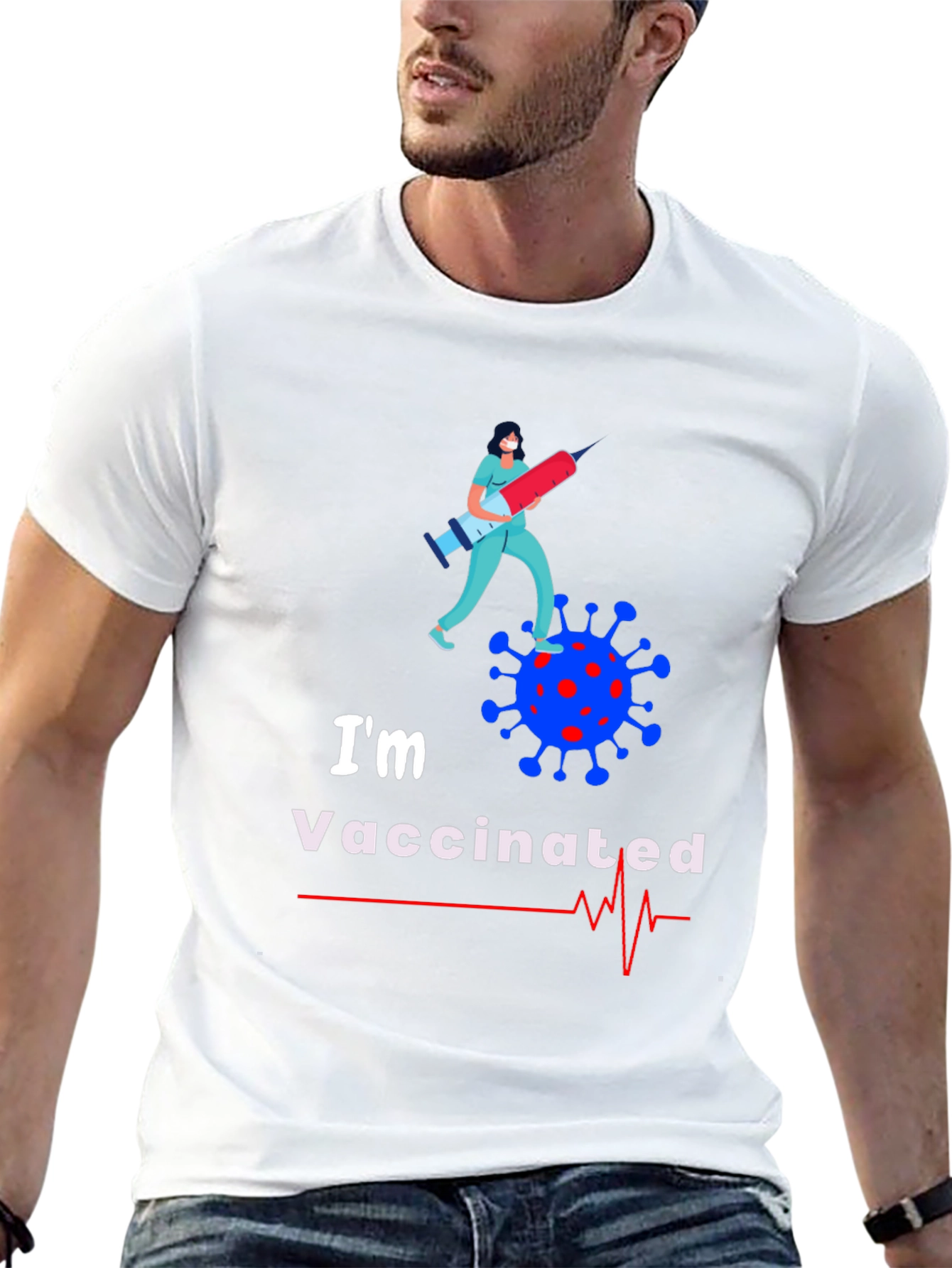 Im Vaccinated T-Shirt Novelty Tee
