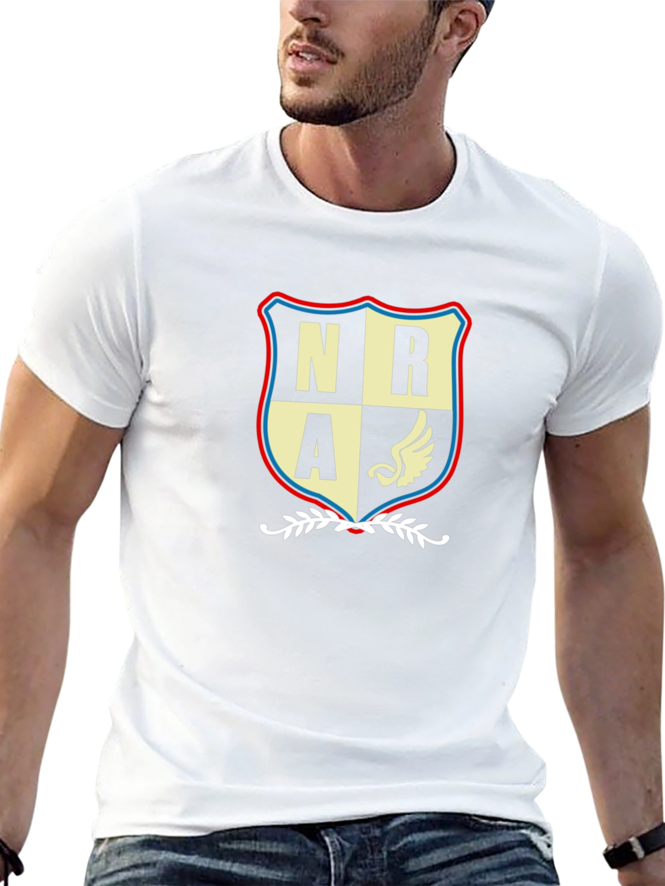 NRA Graphic Tee - Classic Patriotic Design