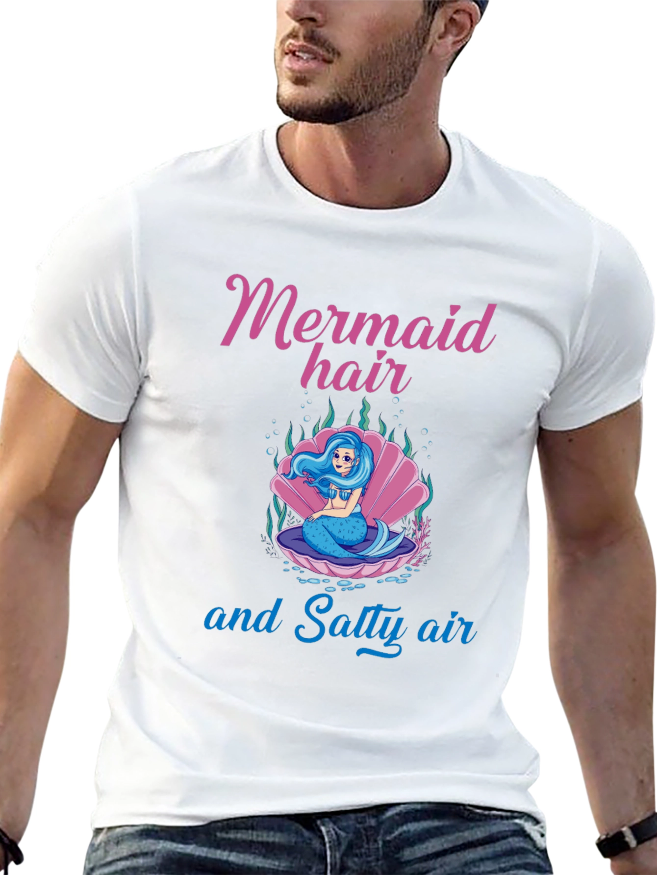 Mermaid Hair Salty Air Graphic Tee