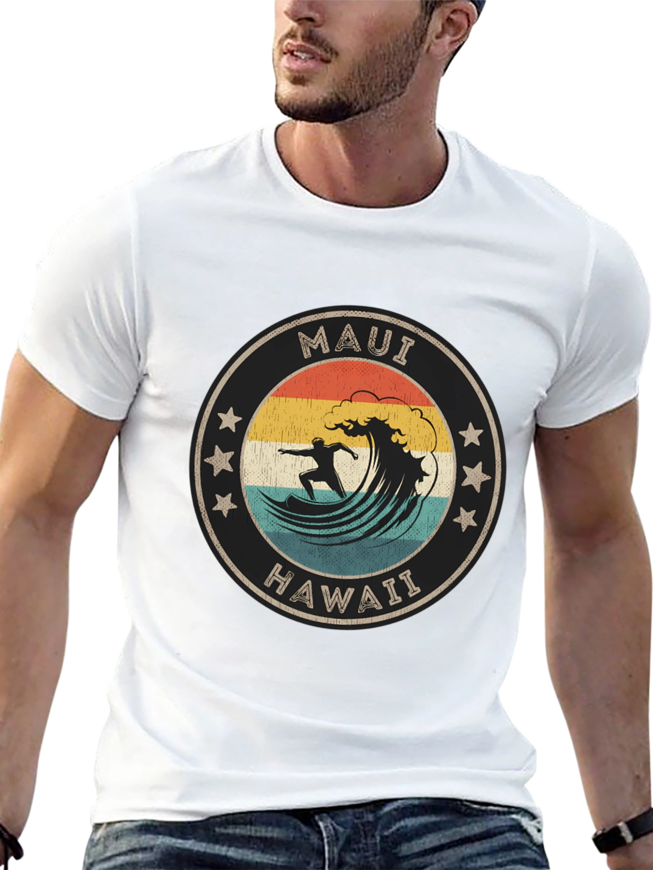Maui Hawaii Surfing T-Shirt