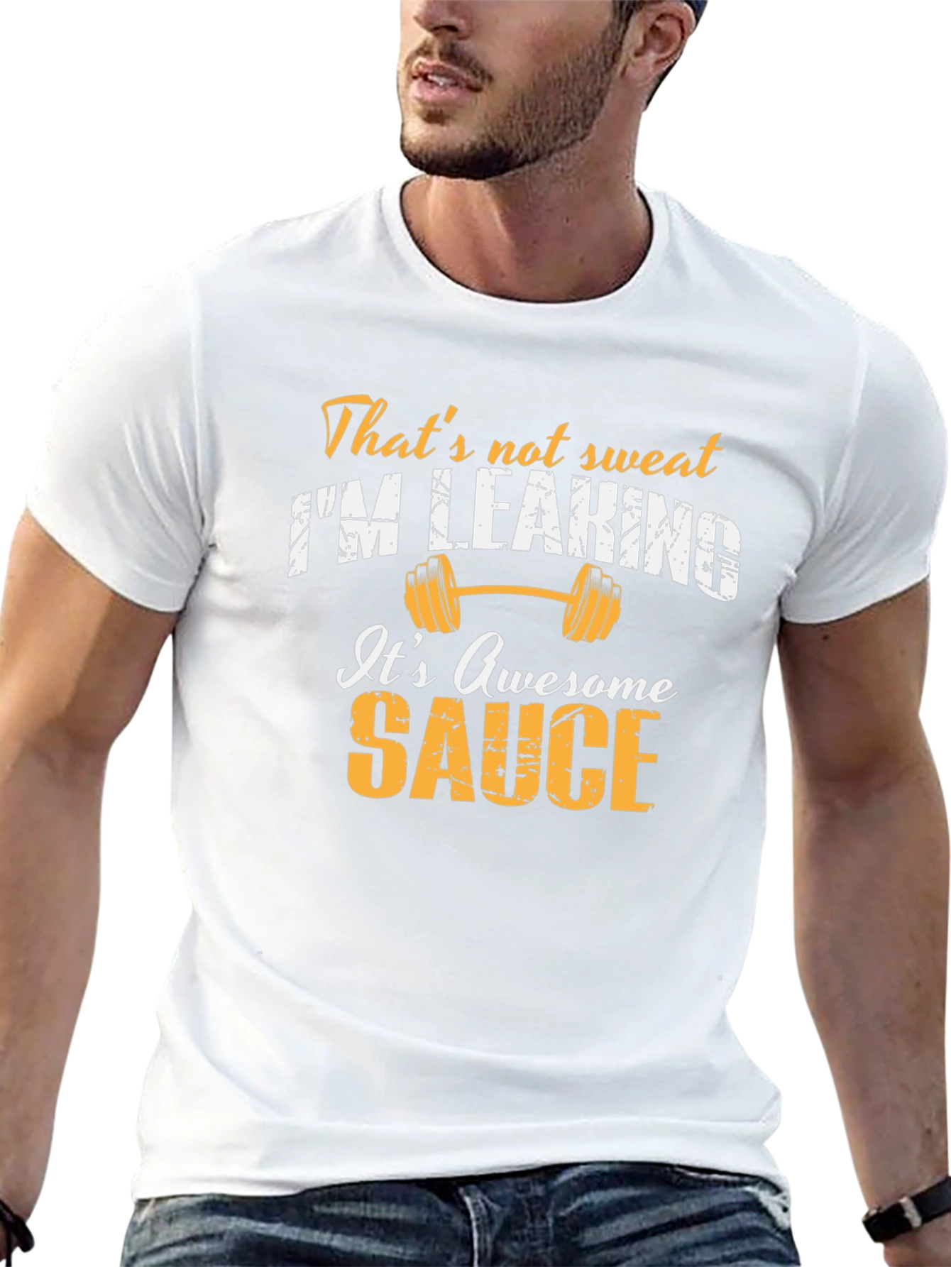 Awesome Sauce Graphic Tee - Gym Humor