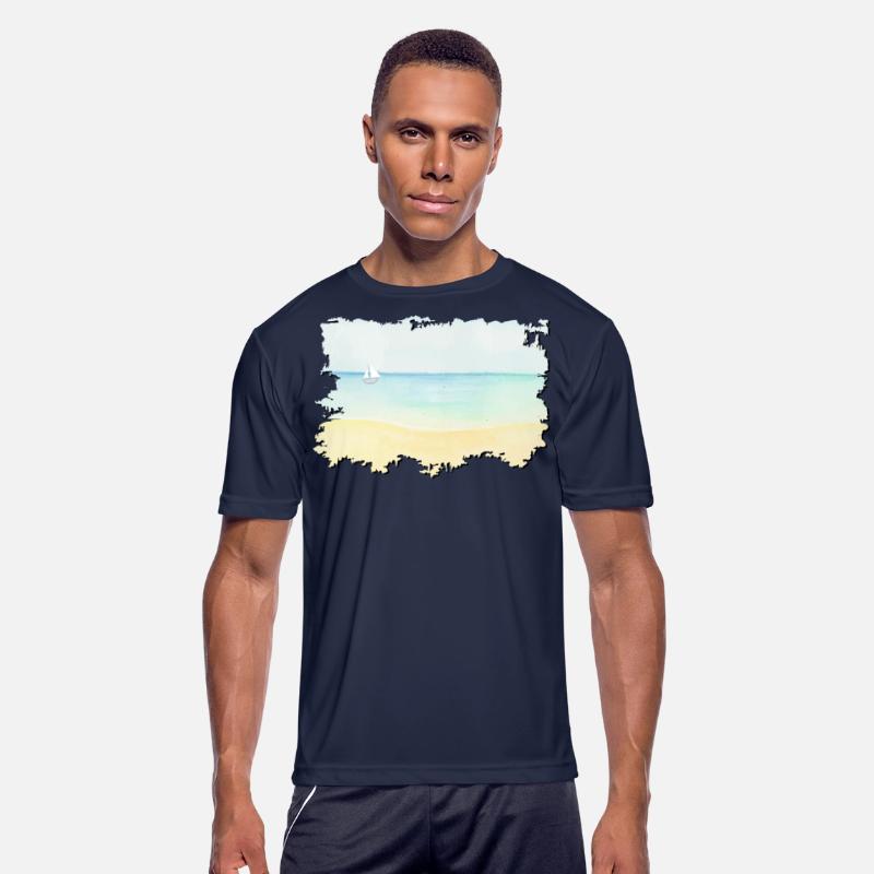 ocean waterpainting summer fresh blue ocean waves