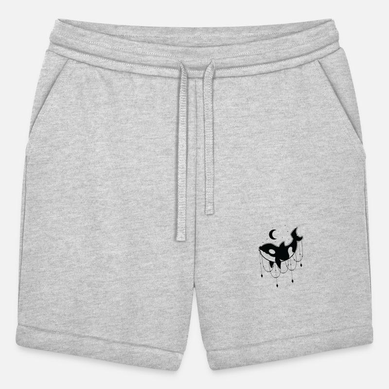 Orca with Chains in front of Moon