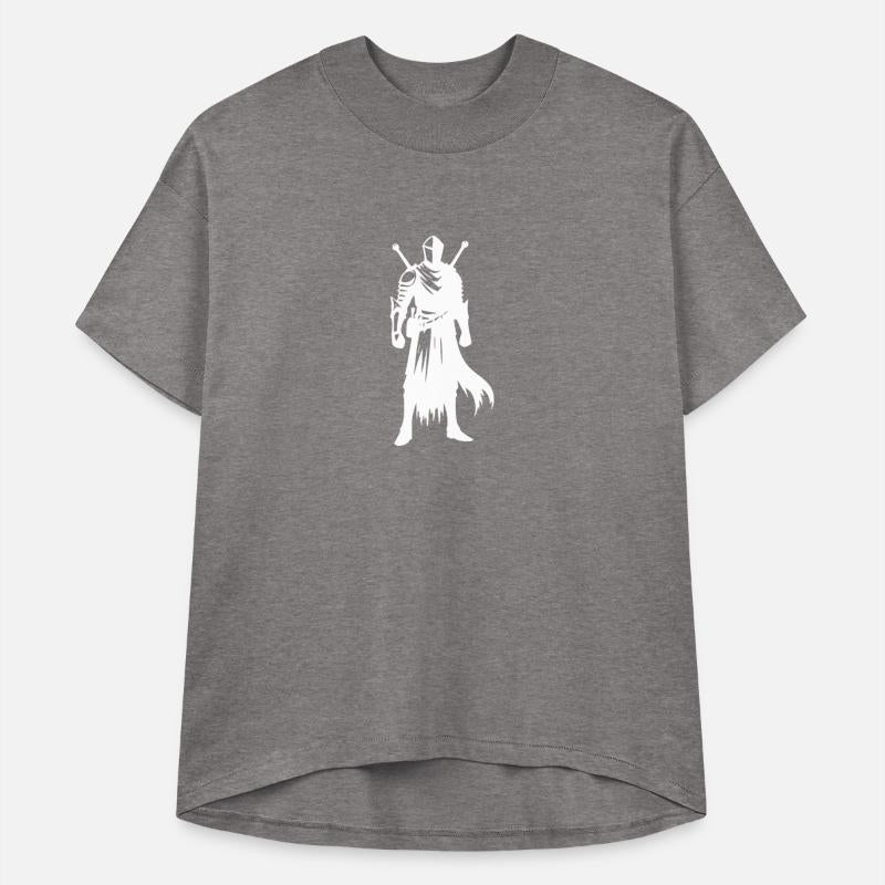 Proud Knight Warrior With Sword And Shield