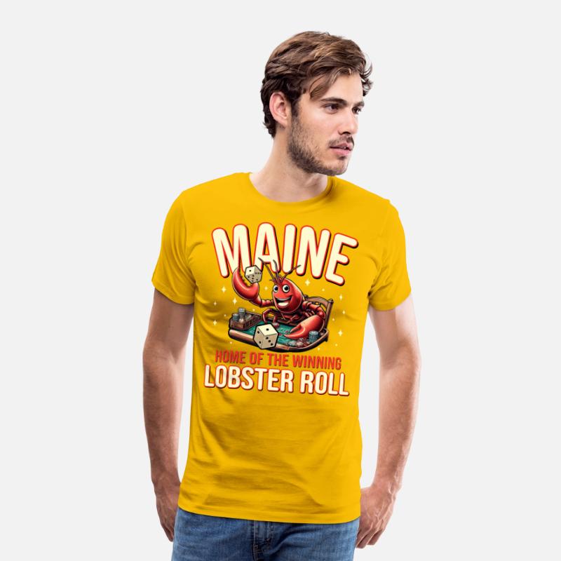 Quirky Maine Lobster Roll clothing and Gear