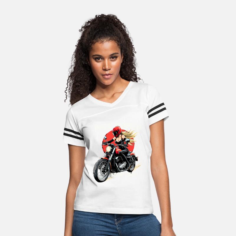 Real Women Ride Their Own for a Motorcyclist