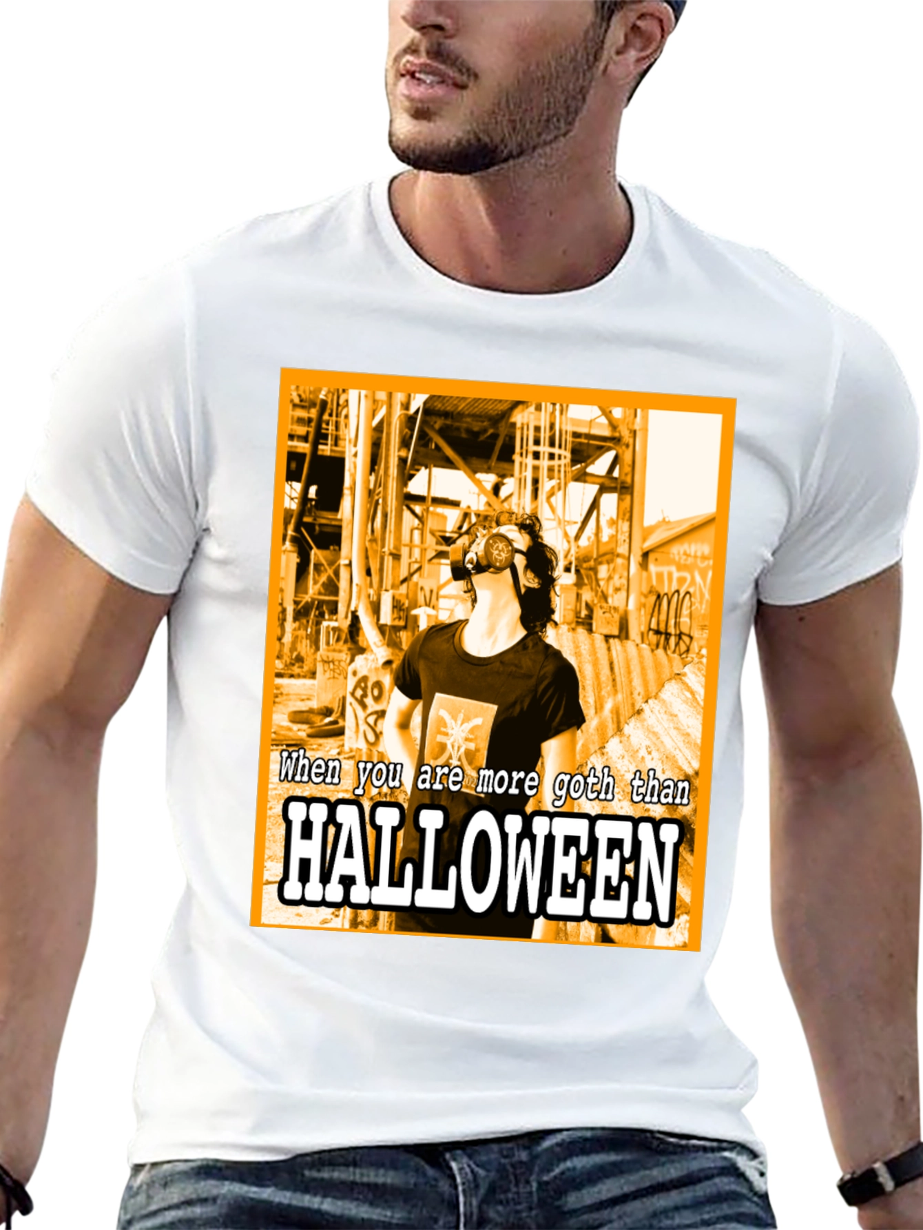 Goth Halloween T-Shirt - Dark Humor Tee