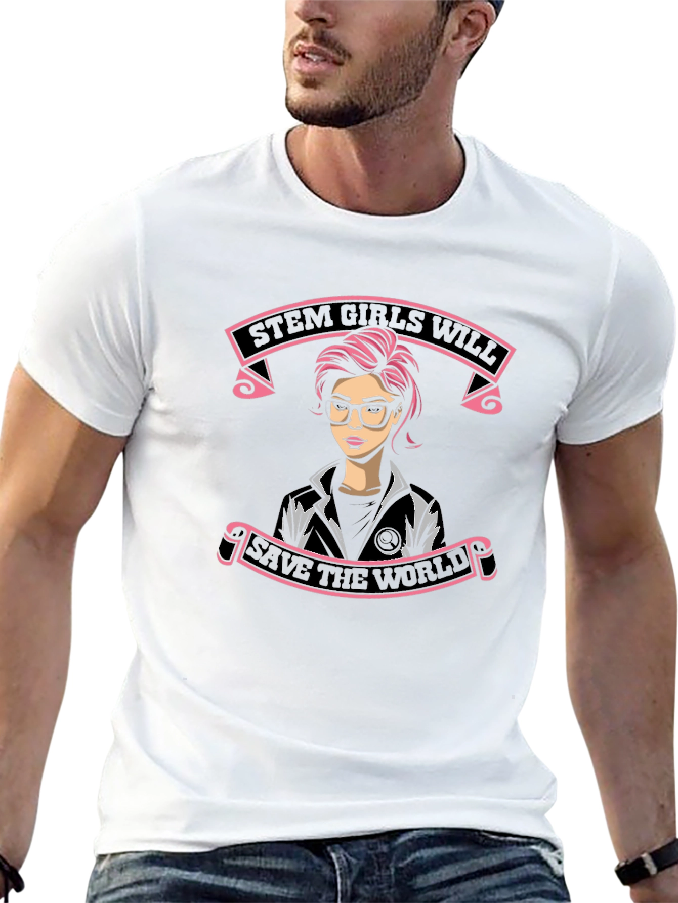 STEM Girls Will Save The World T-Shirt