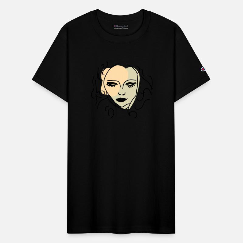 Silent Reflection Minimalist Face