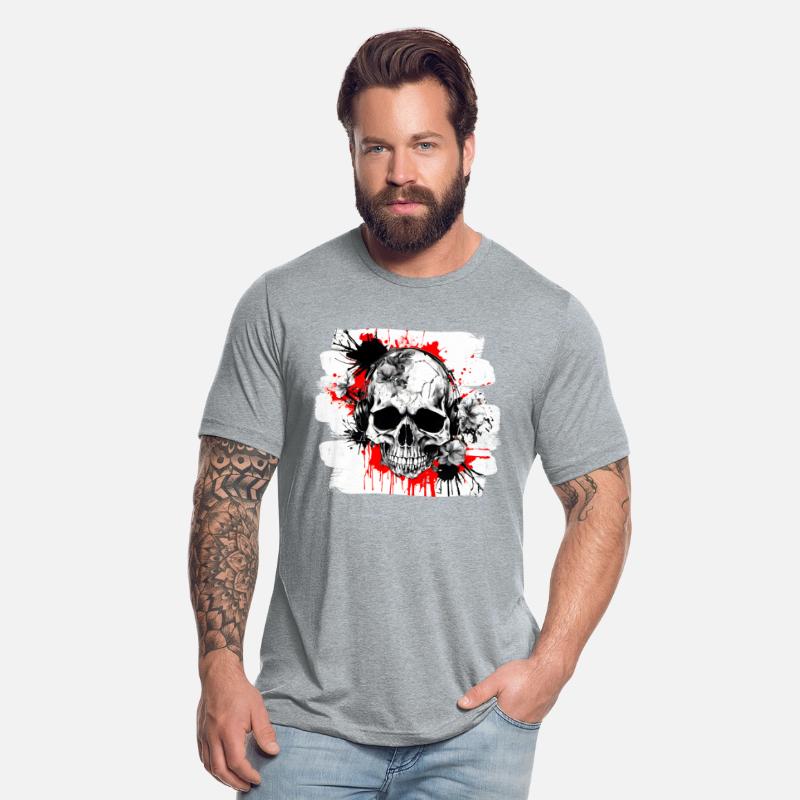 Skull Heavy Metal Trash Polka Demon