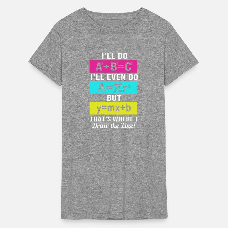 Thats Where I Draw The Line Funny Geometry Math