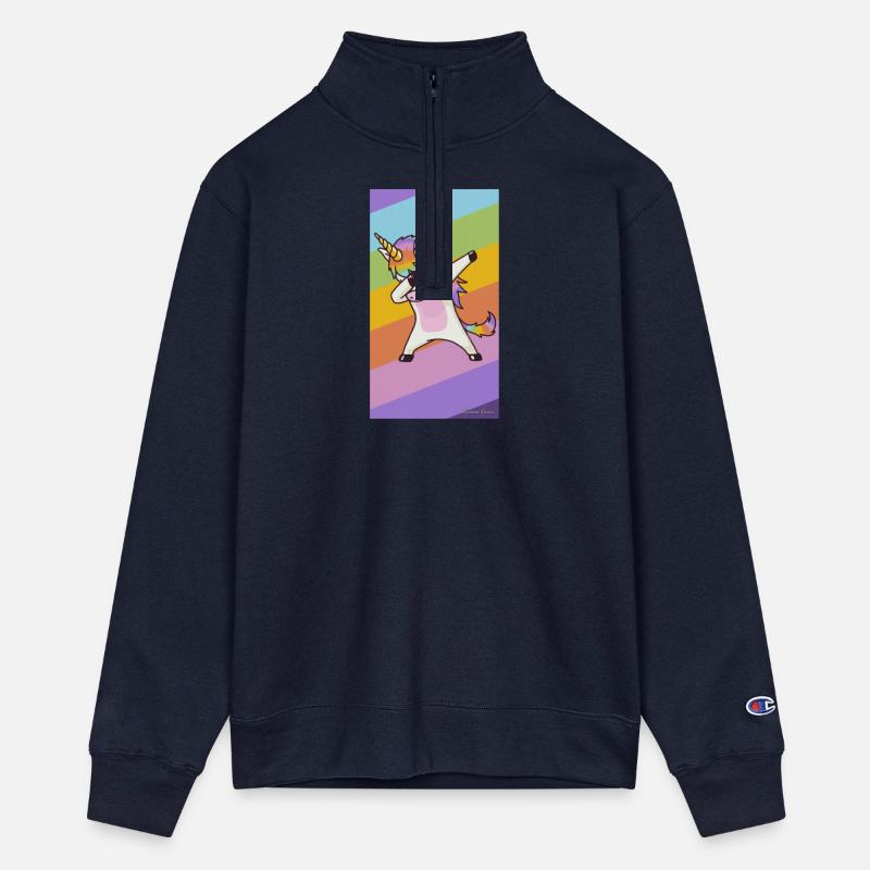 The Colorful Dabbing Unicorn