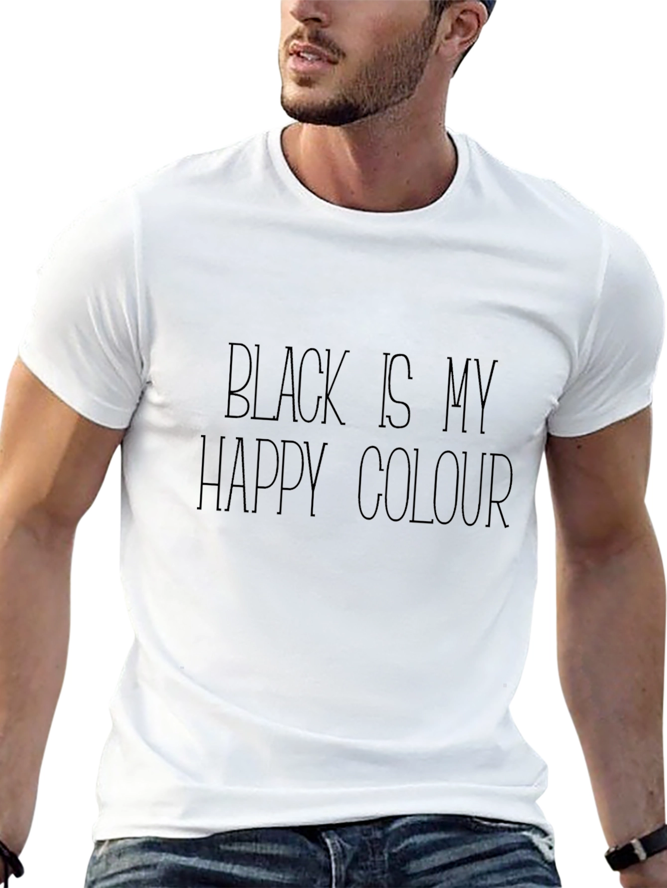 Black is My Happy Colour T-Shirt