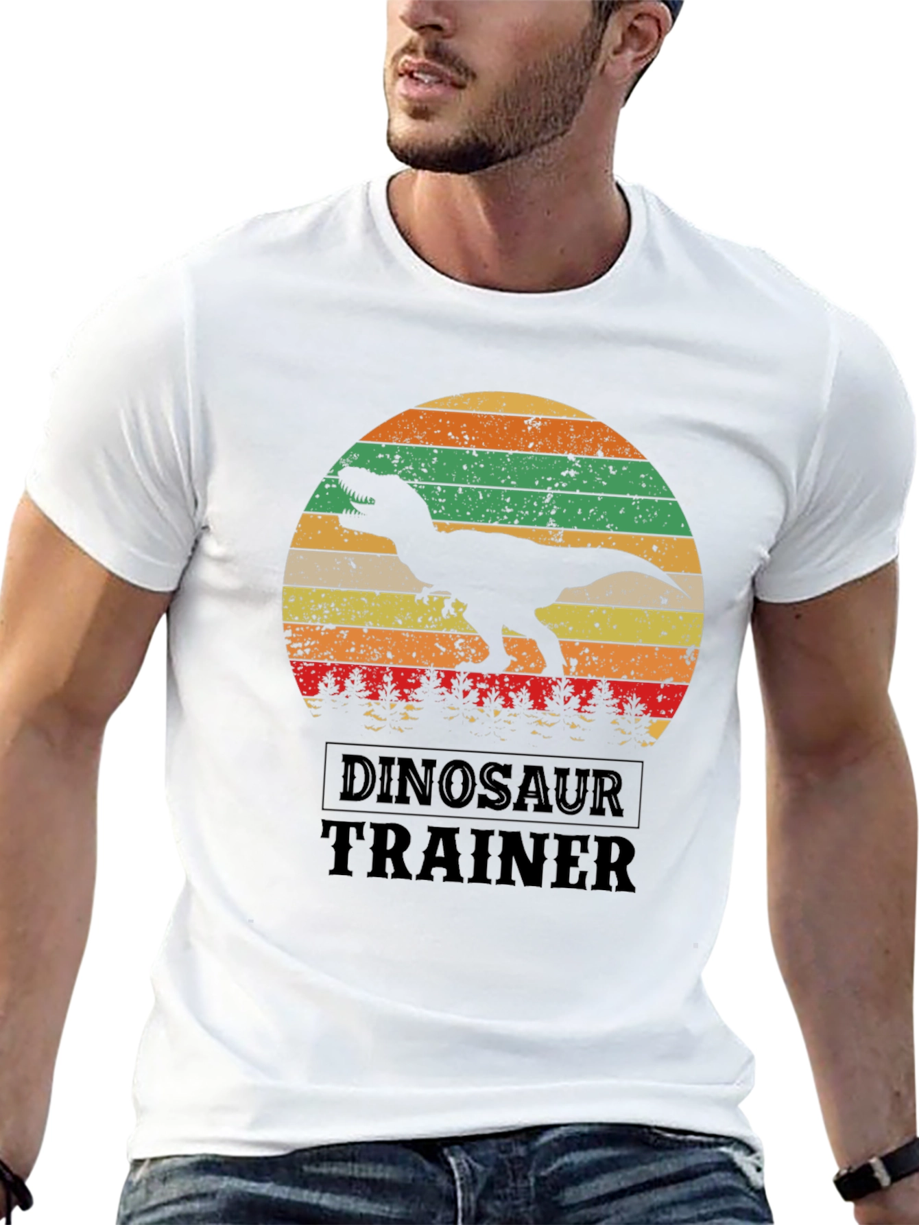 Dinosaur Trainer Retro Style Graphic Tee