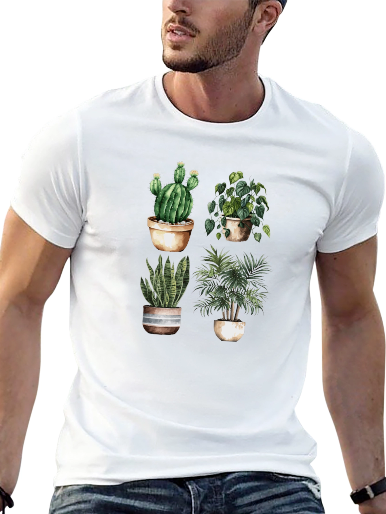 Plant Lovers Tee - Botanical Garden Shirt