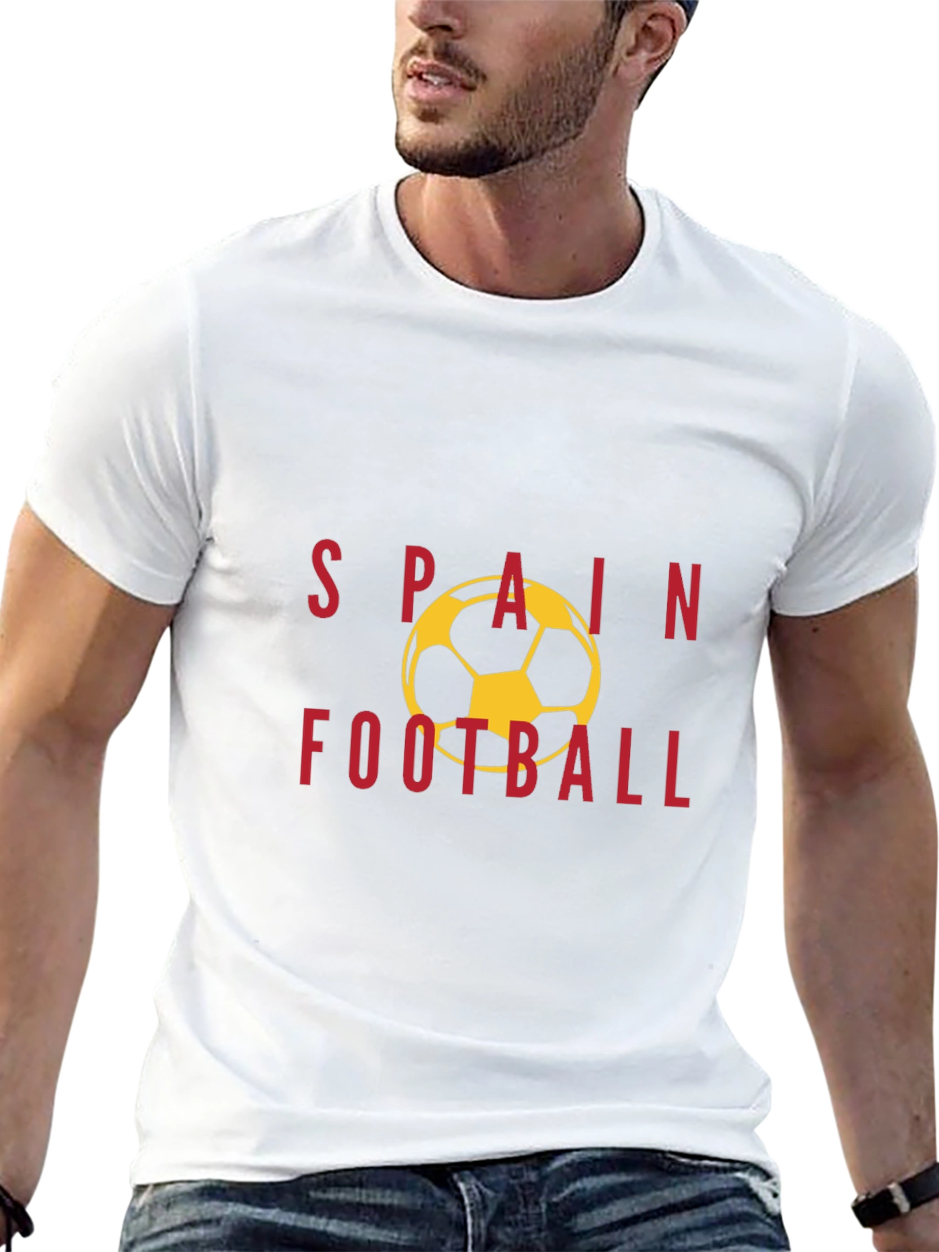 Spain Football Graphic T-Shirt
