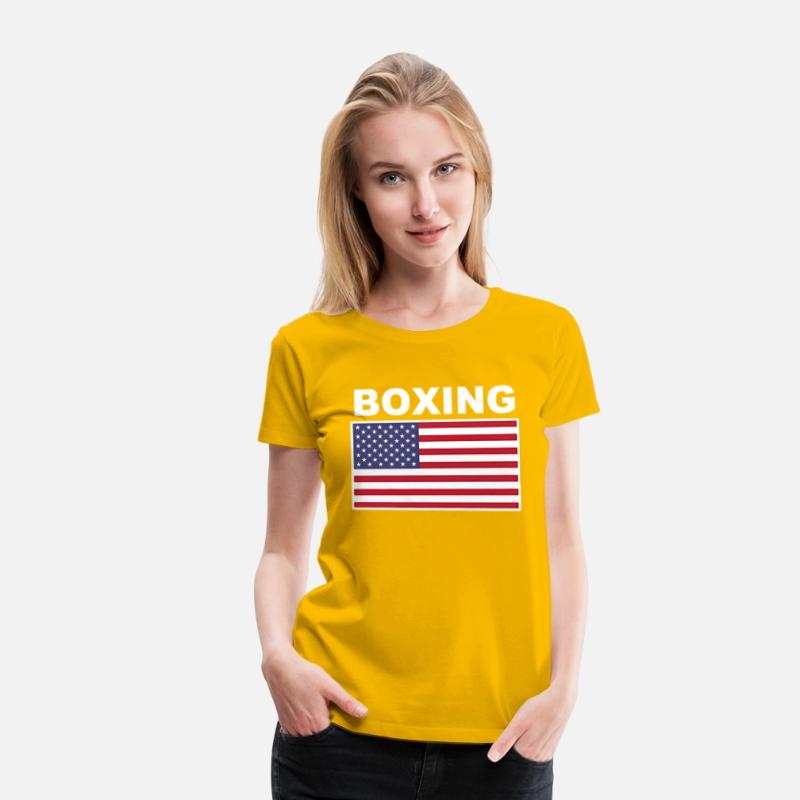 Usa Flag Boxing Pocket Boxer Training Jacket Top