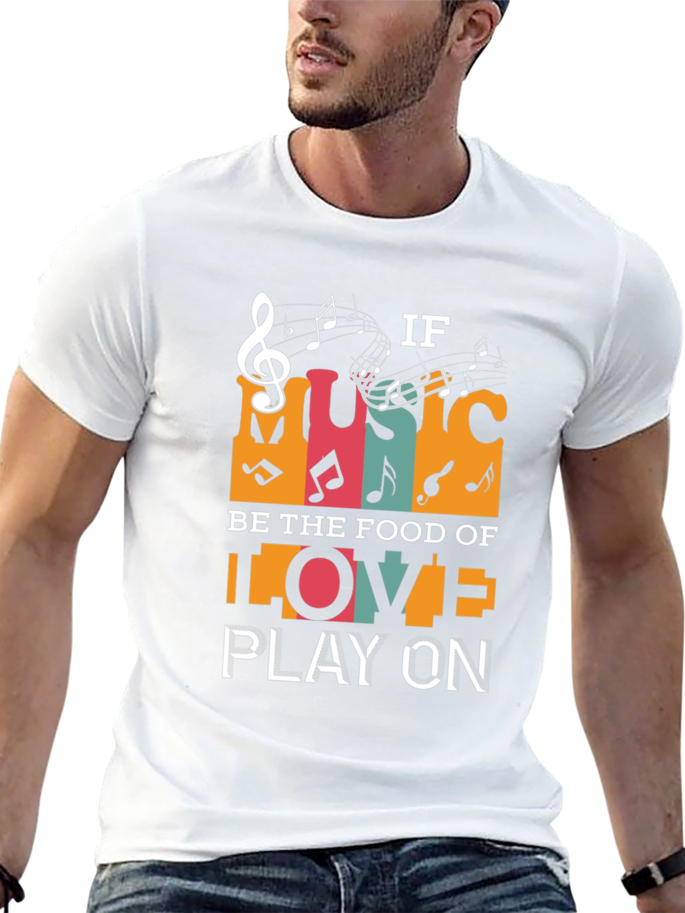 Music is the Food of Love T-Shirt
