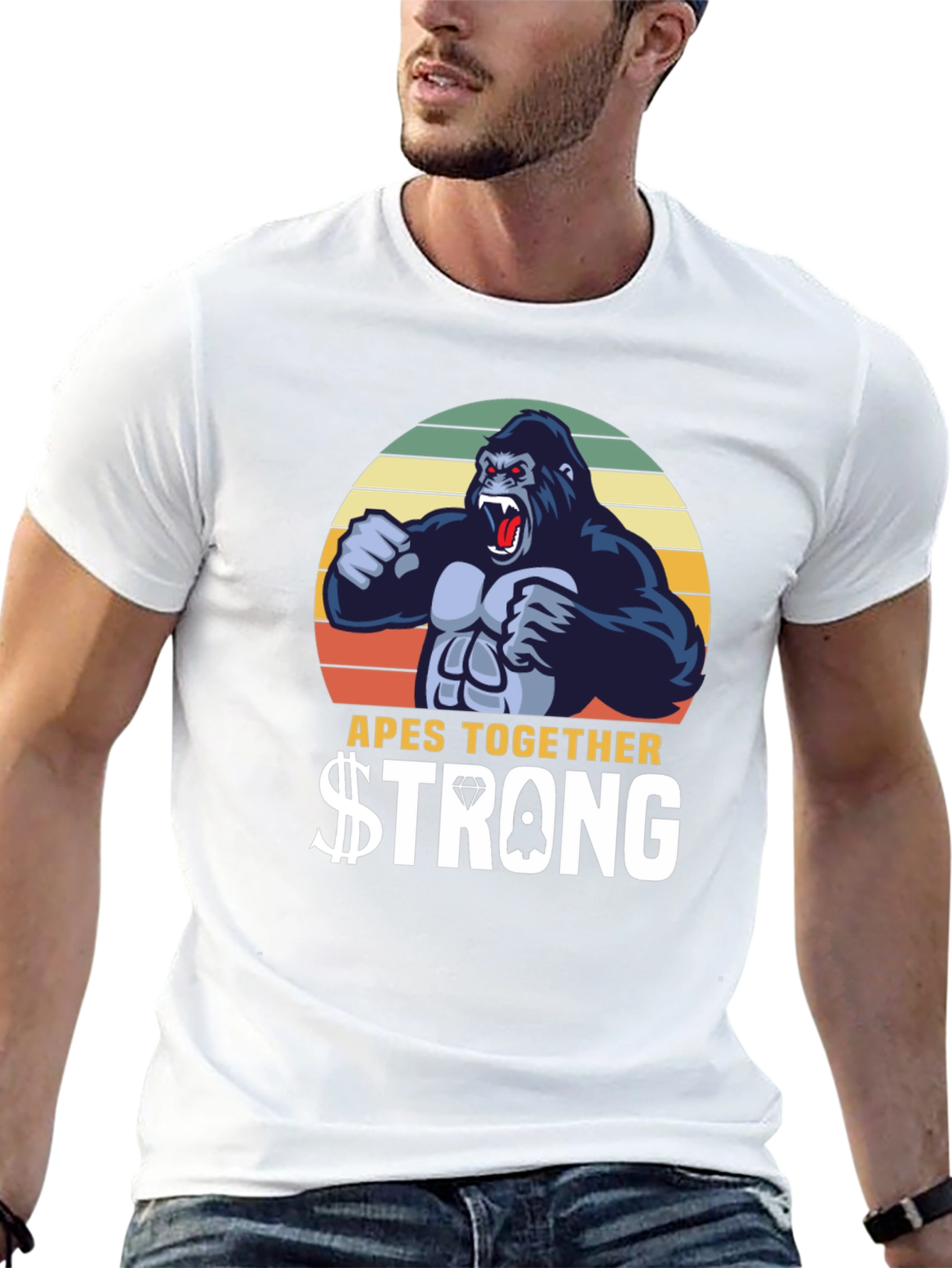Apes Together Strong Graphic Tee