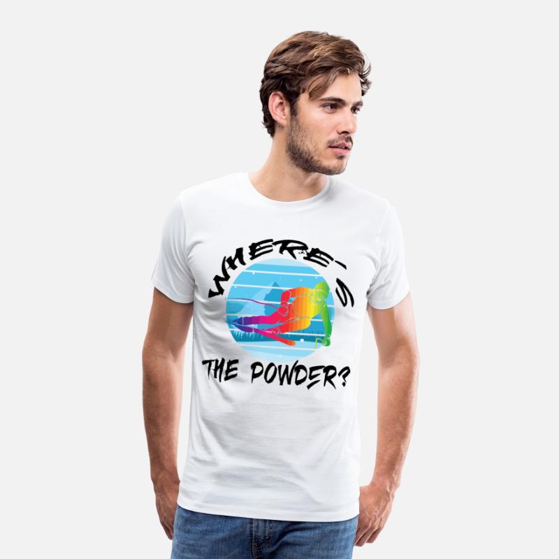 Where's the Powder - Skiing