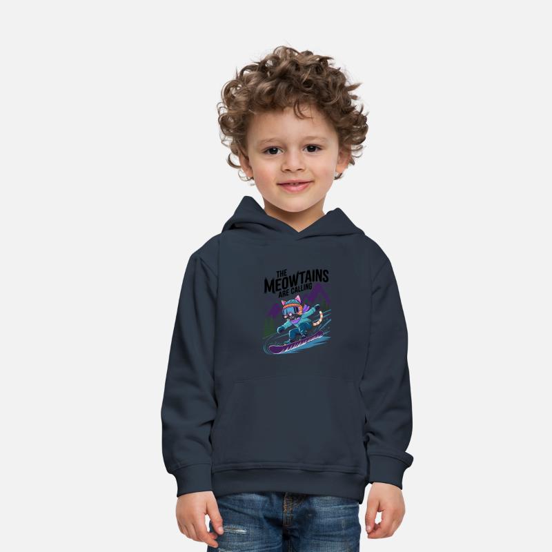 winter feline snowboarding adventure