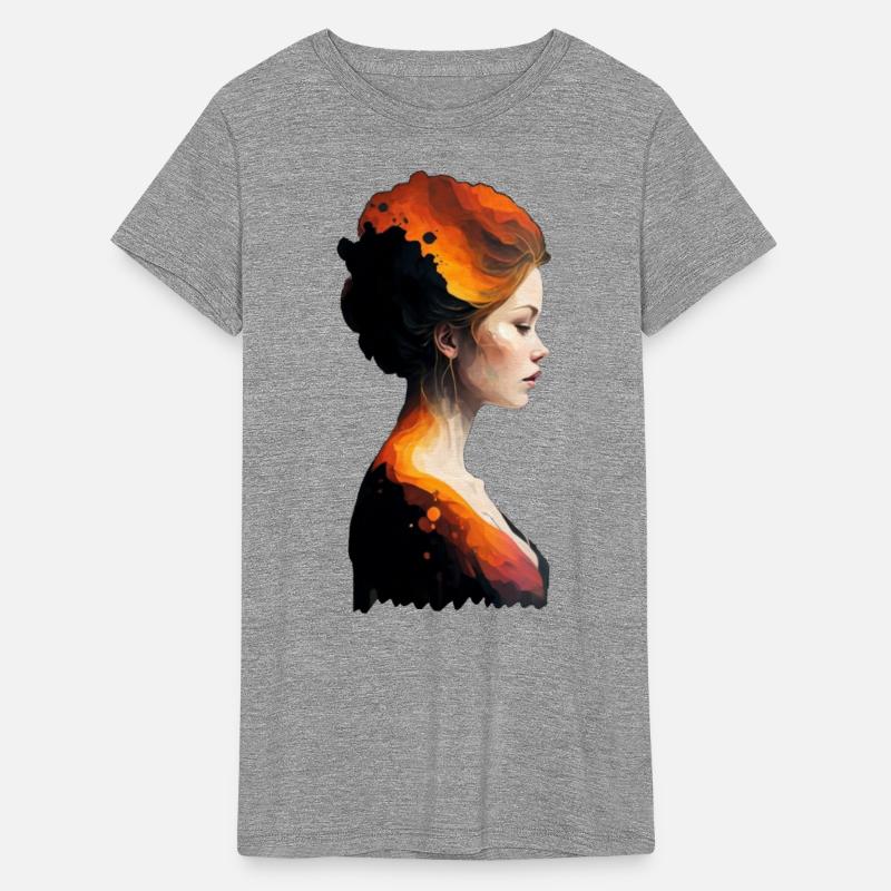 Woman with Fire in Her Hair