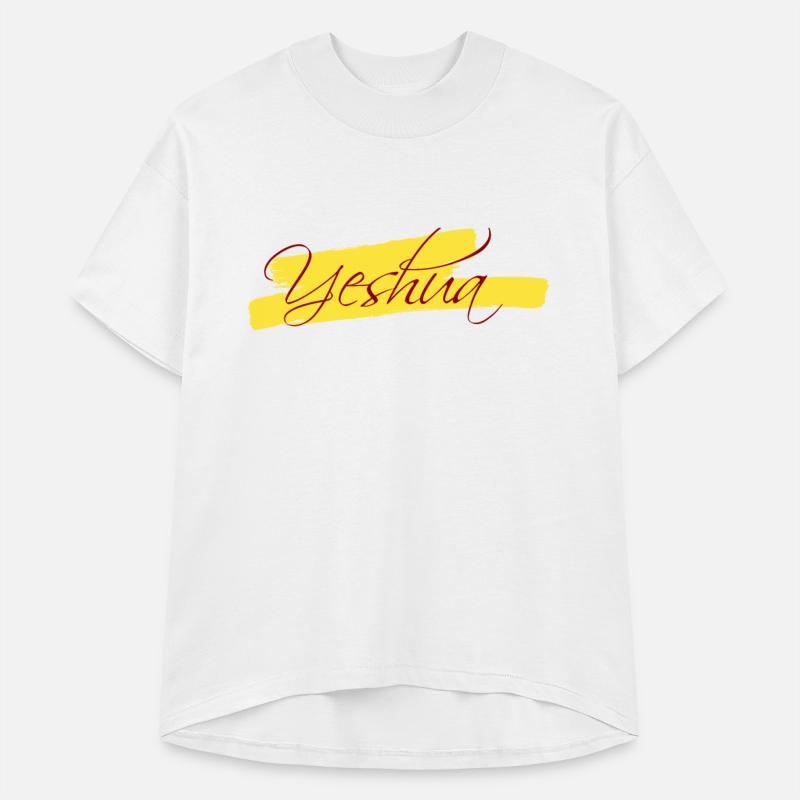 "Yeshua" Script on Yellow