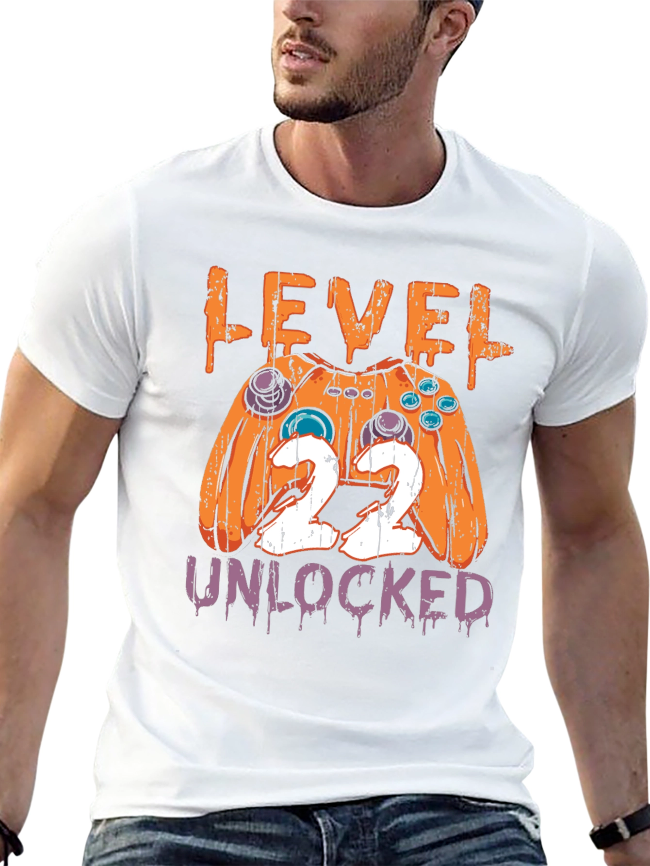 Level 22 Unlocked Gamer T-Shirt