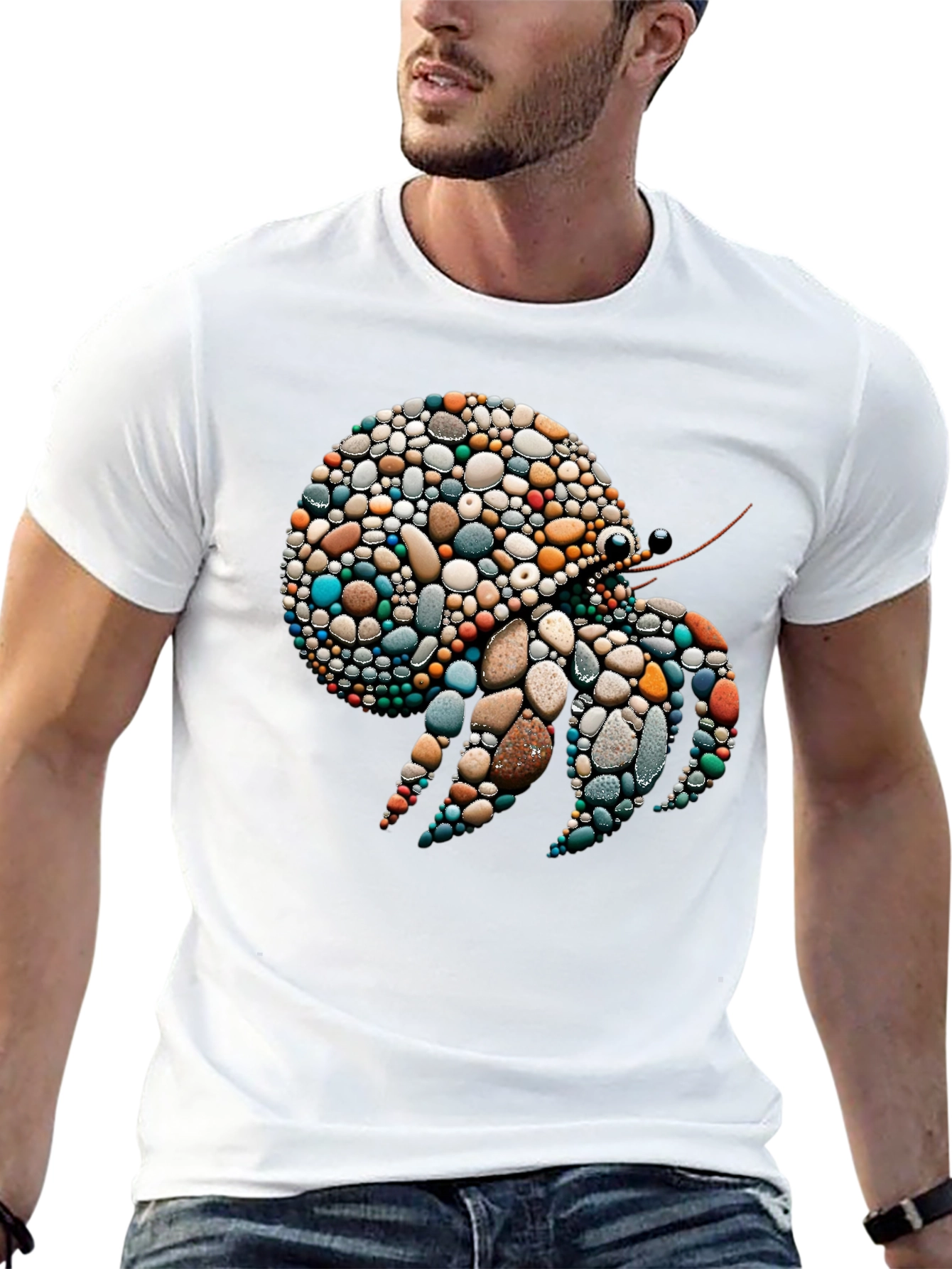 Stone Crab Graphic Tee - Unique Design