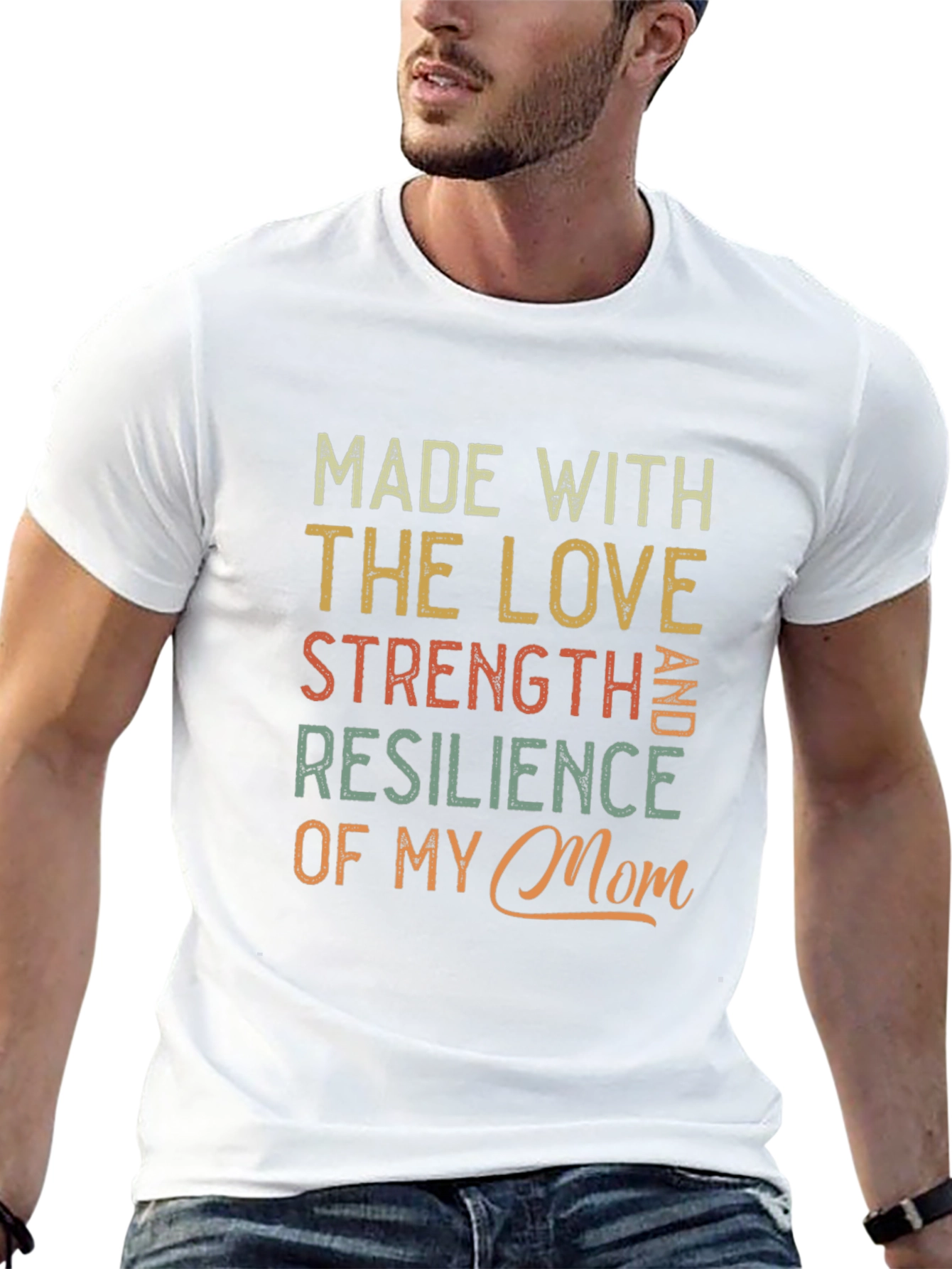 Made with Moms Love Graphic Tee