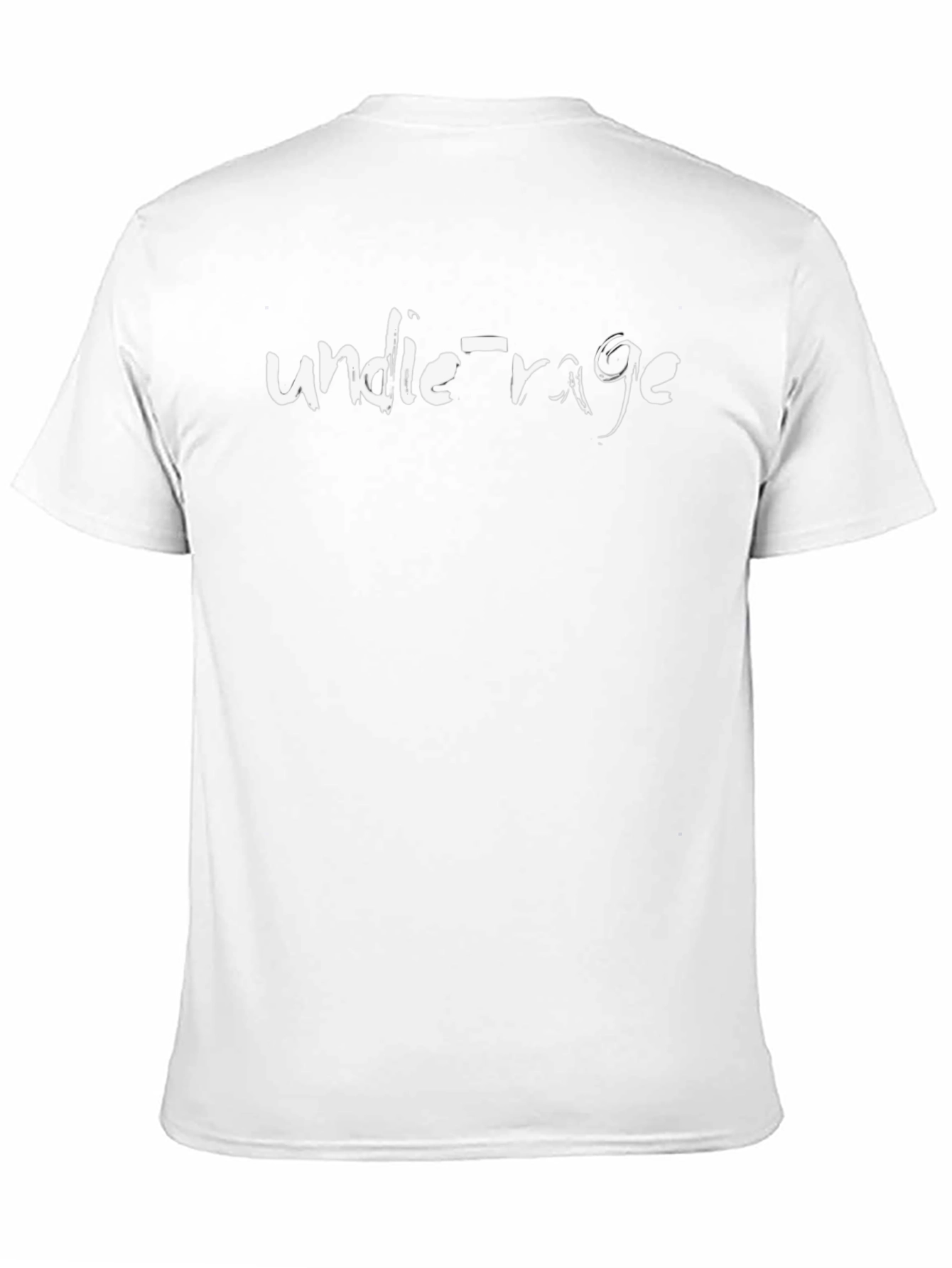 Undie Rage Black Cotton T-Shirt