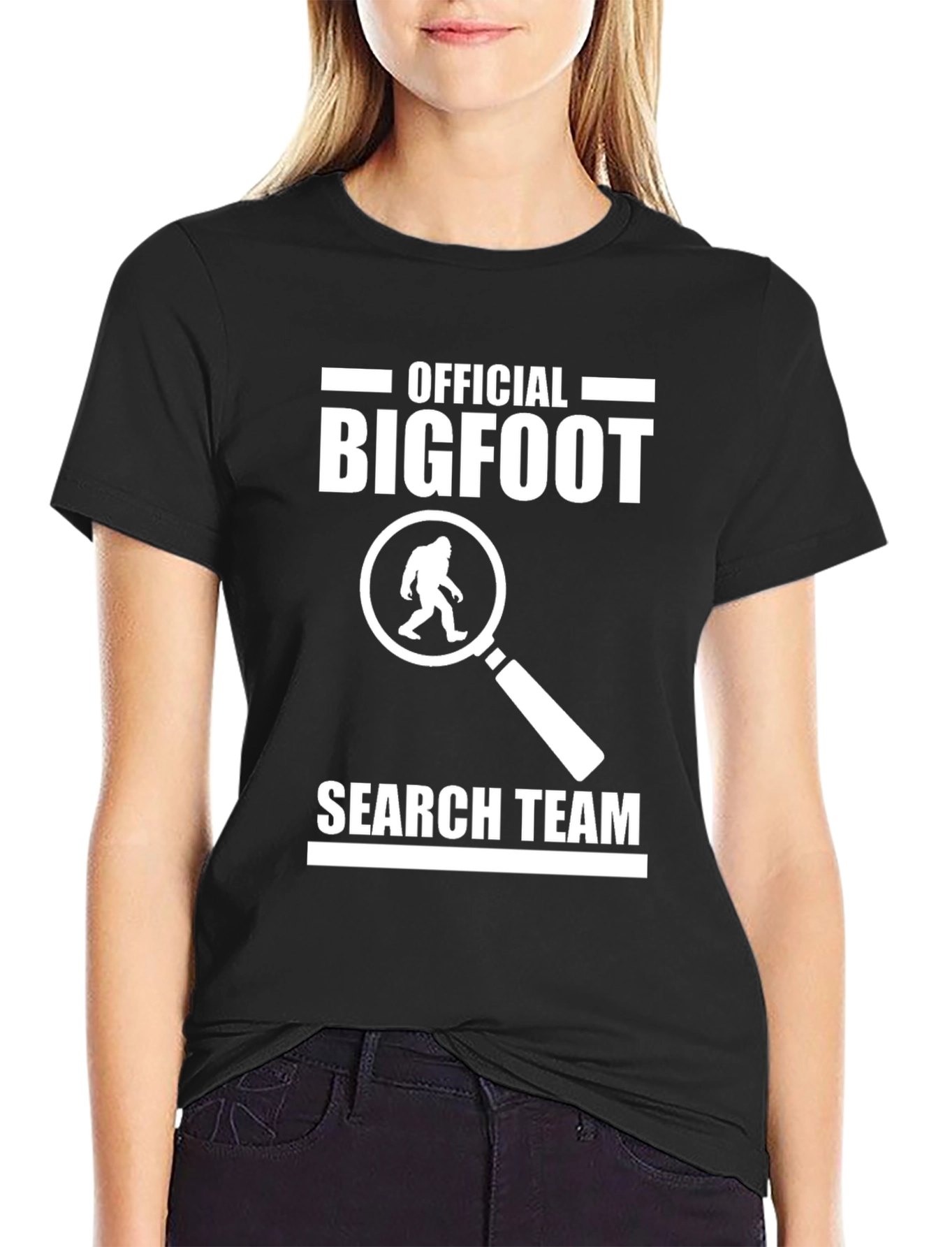 Official Bigfoot Search Team Graphic T-Shirt