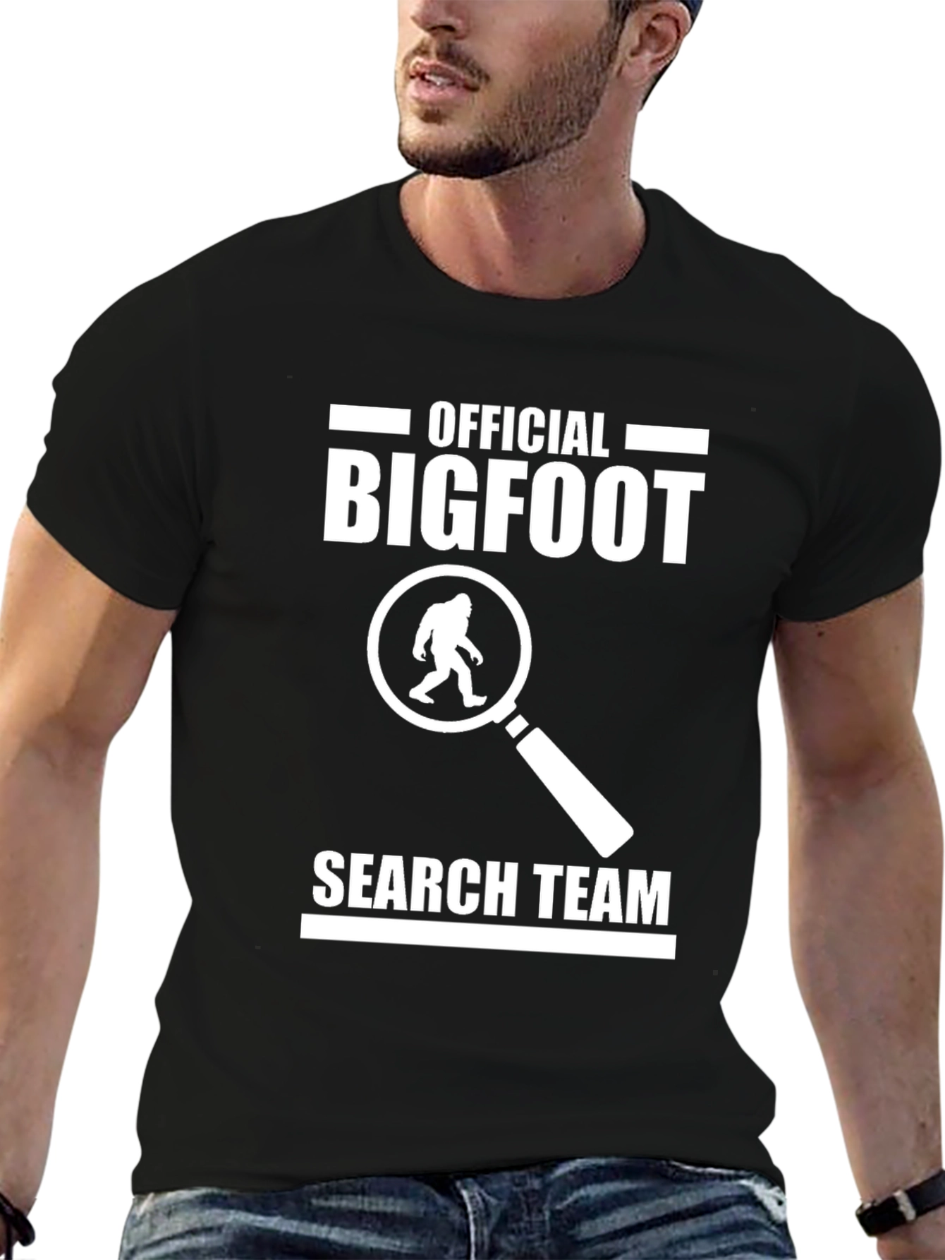 Official Bigfoot Search Team Graphic T-Shirt
