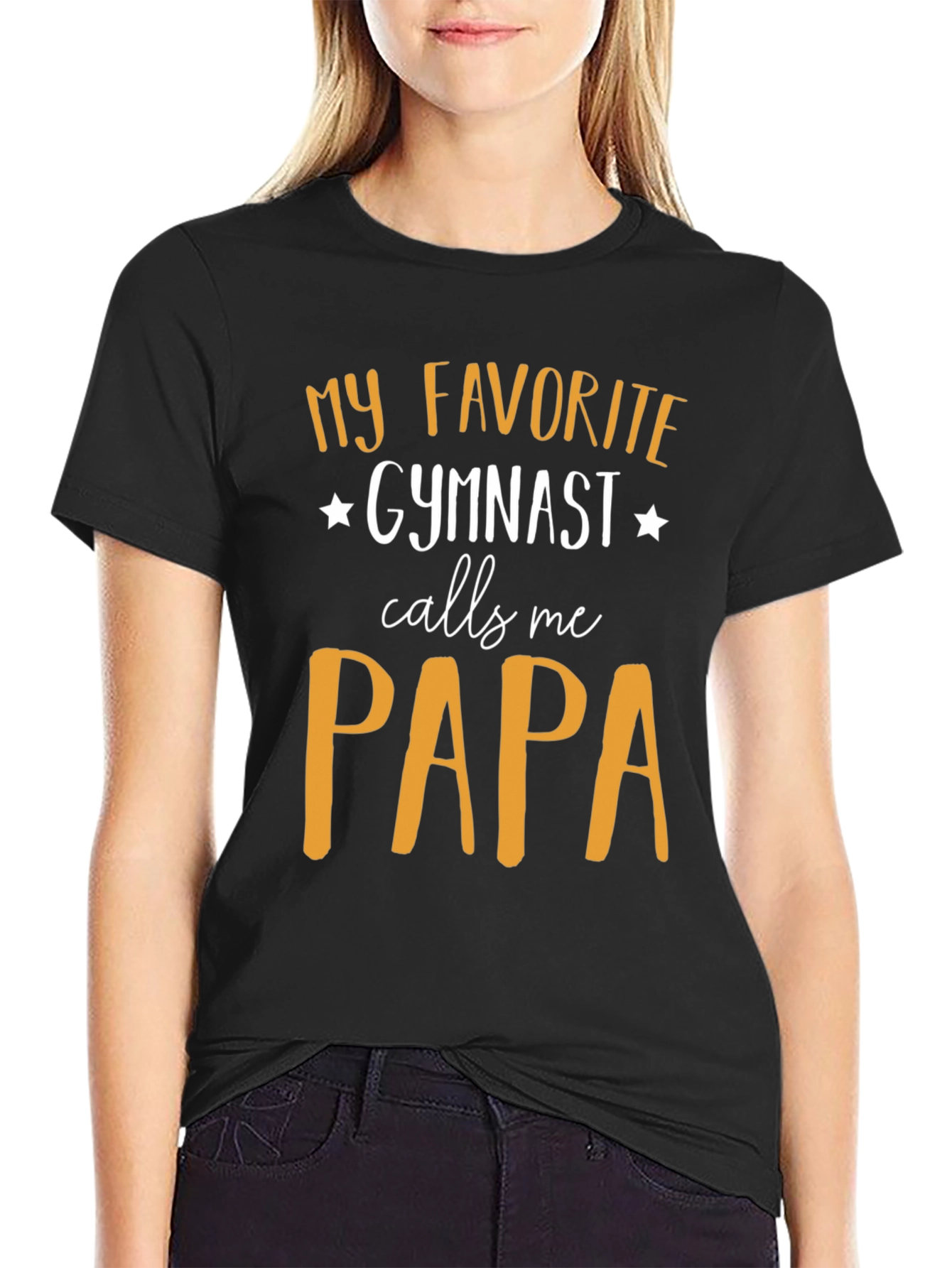 My Favorite Gymnast Calls Me Papa T-Shirt