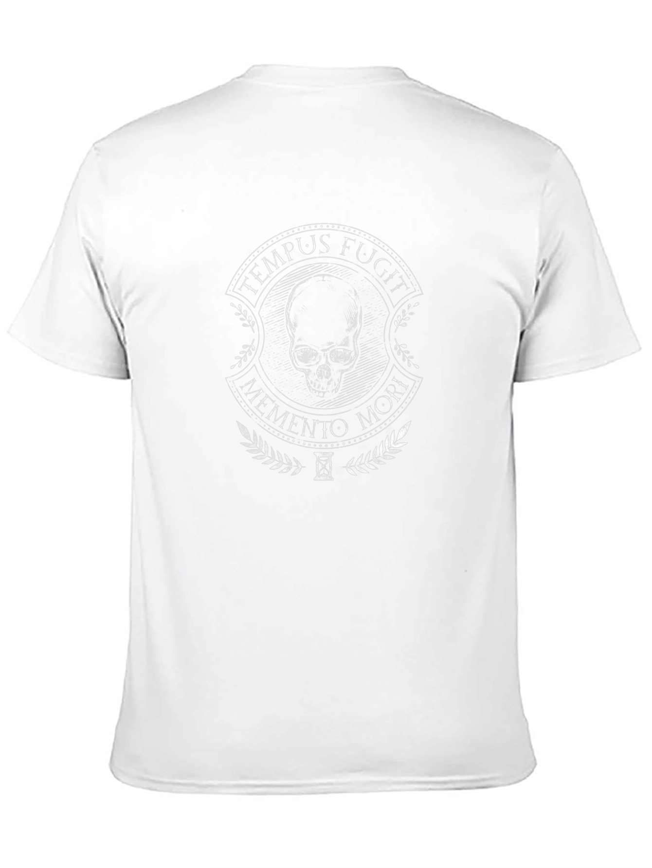 Tempus Fugit Memento Mori Skull T-Shirt