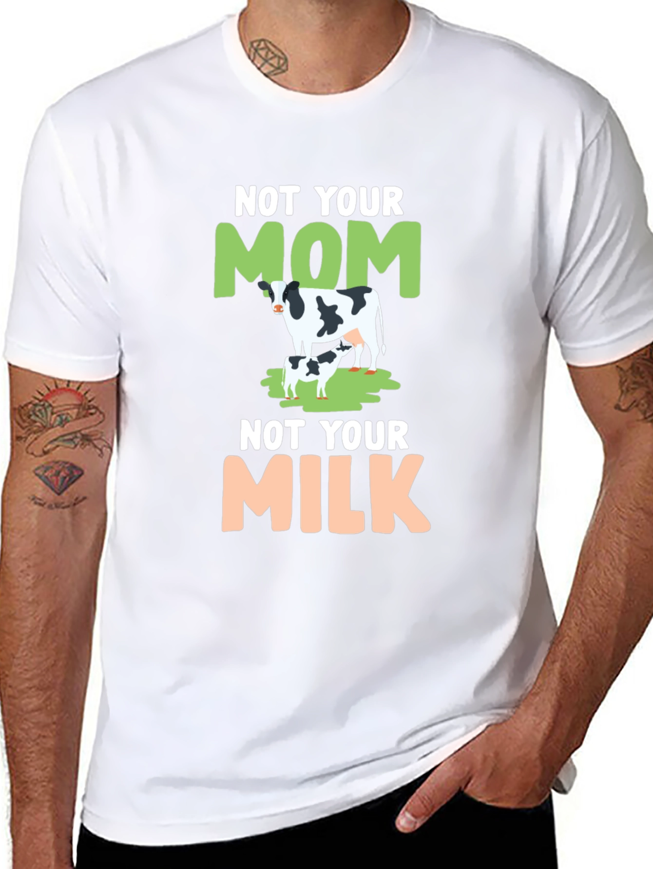 Not Your Mom Not Your Milk Tee