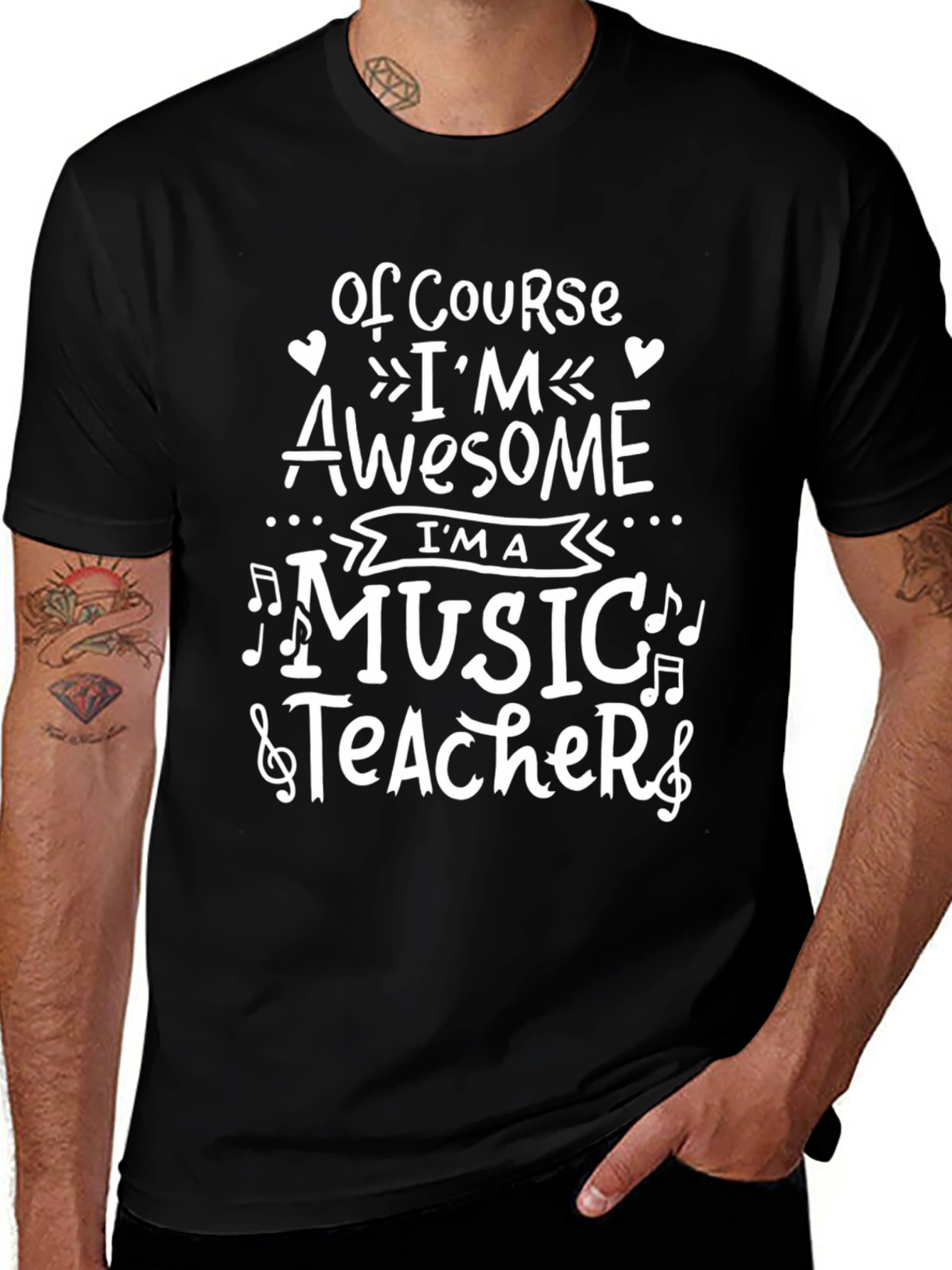 Awesome Music Teacher T-Shirt