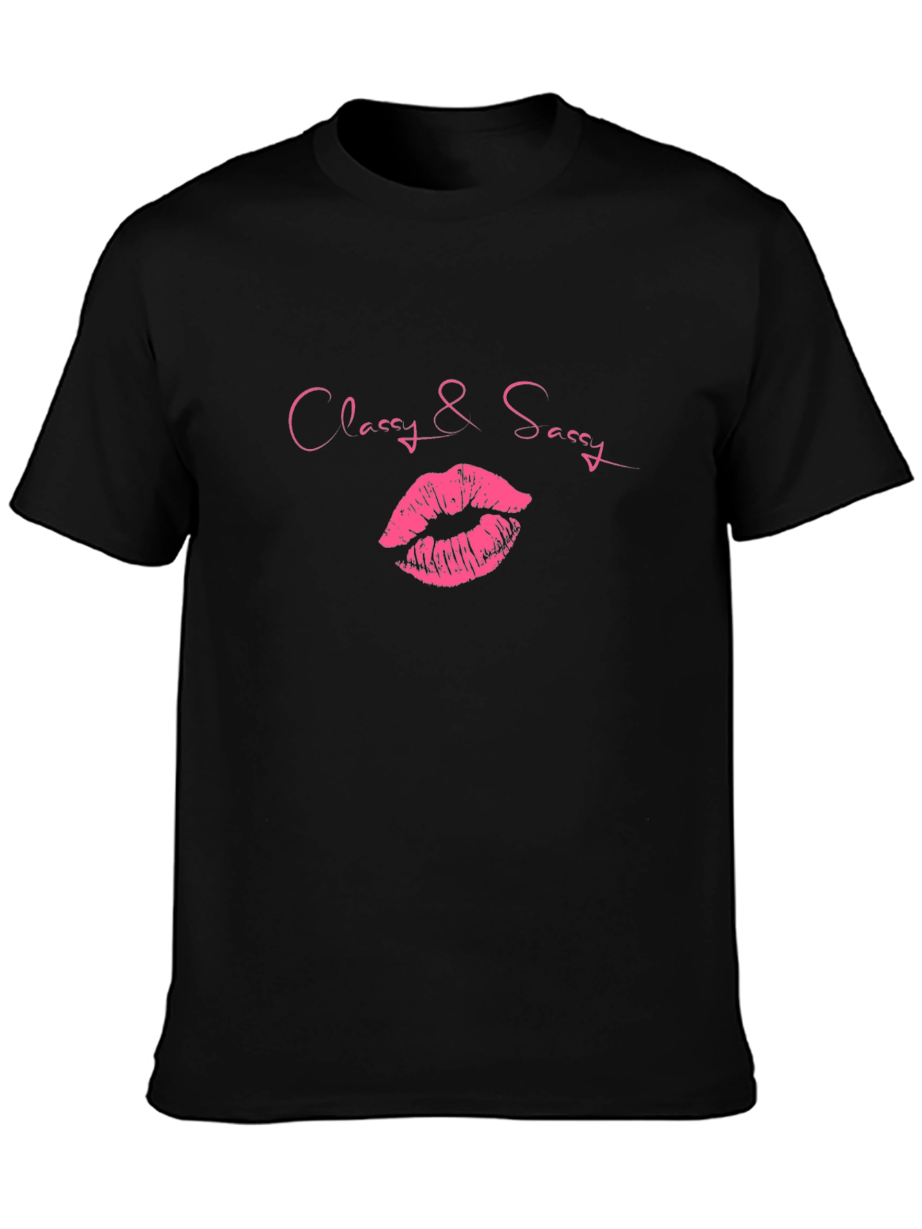 Classy & Sassy Lips Graphic T-Shirt