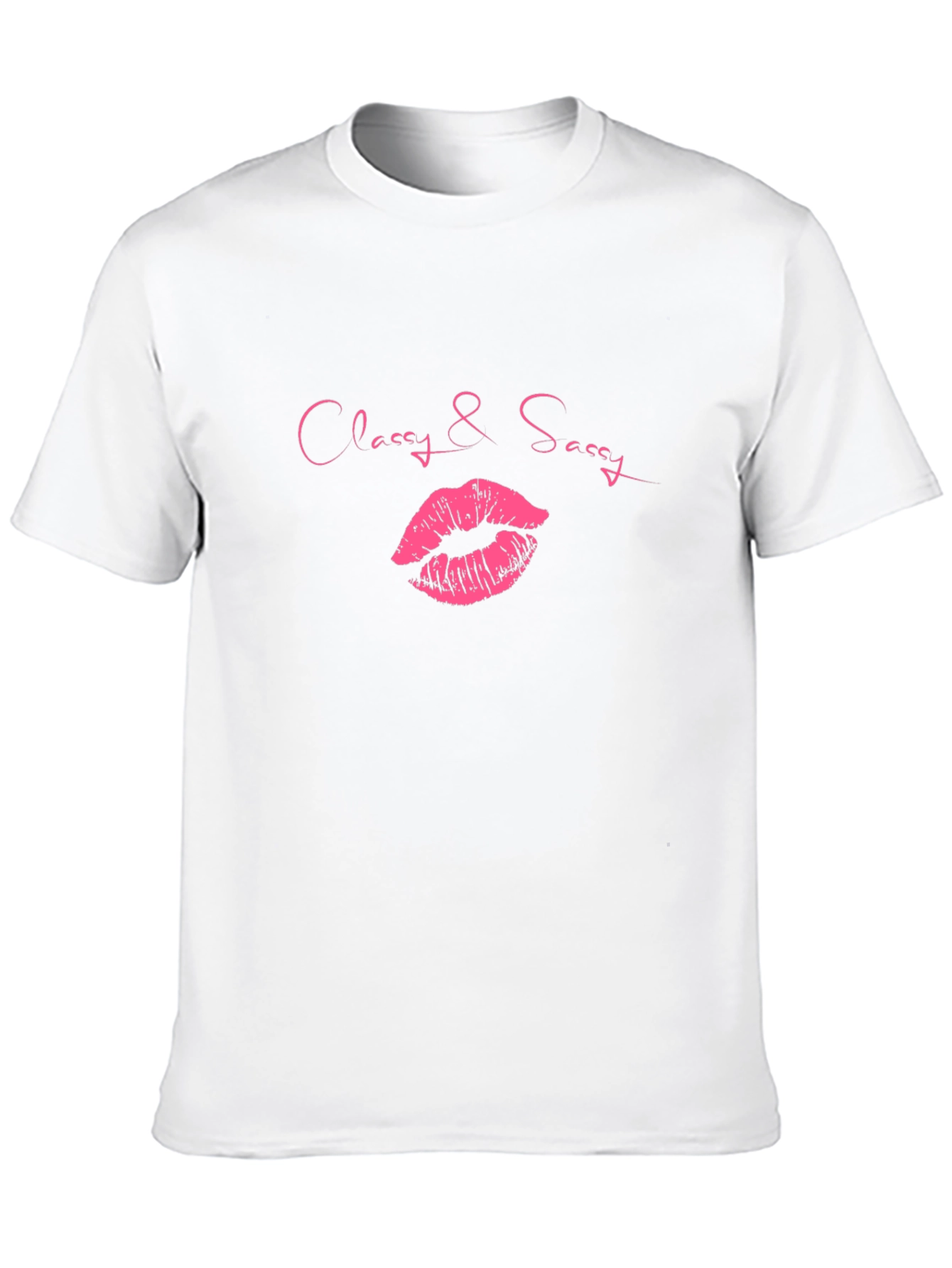 Classy & Sassy Lips Graphic T-Shirt